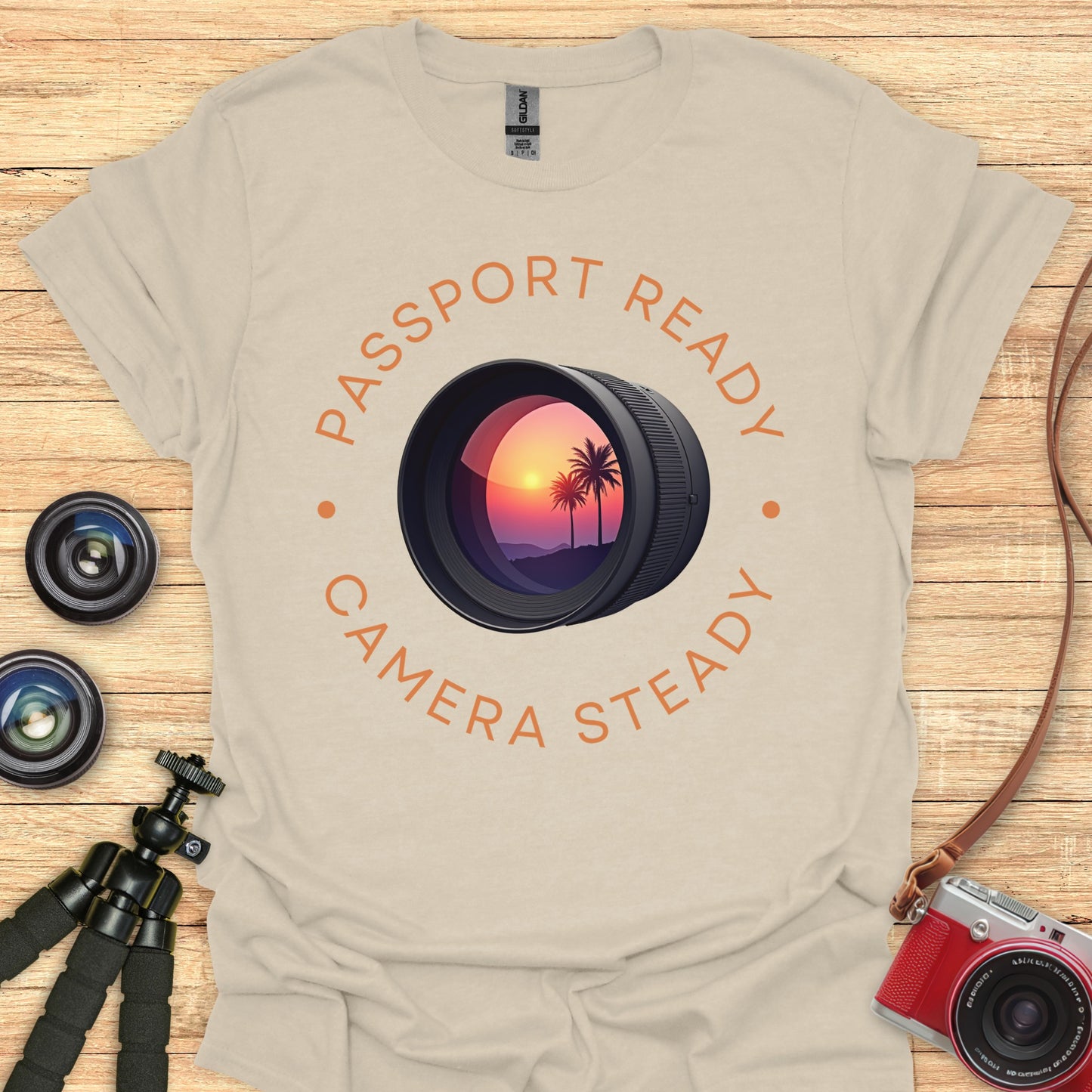 Passport Ready Camera Steady T-Shirt