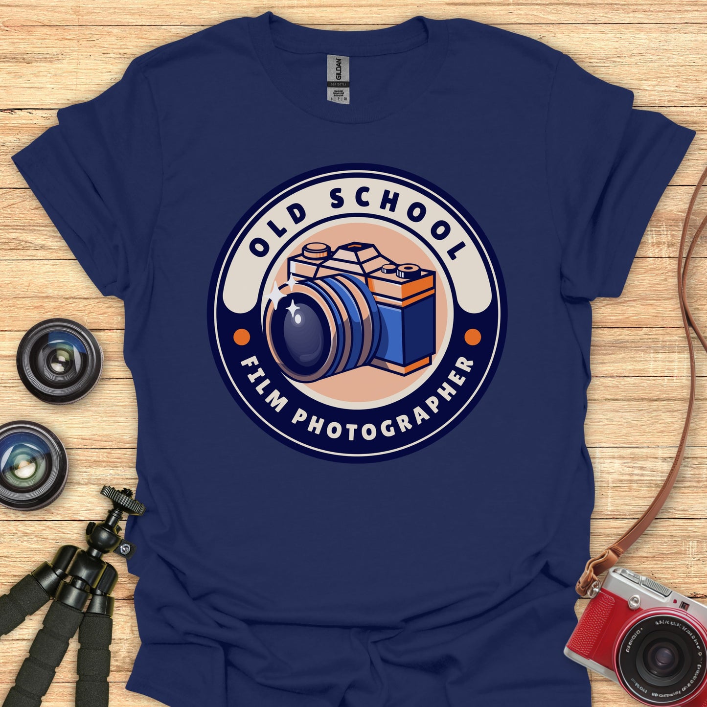 Old School Film Photog T-Shirt