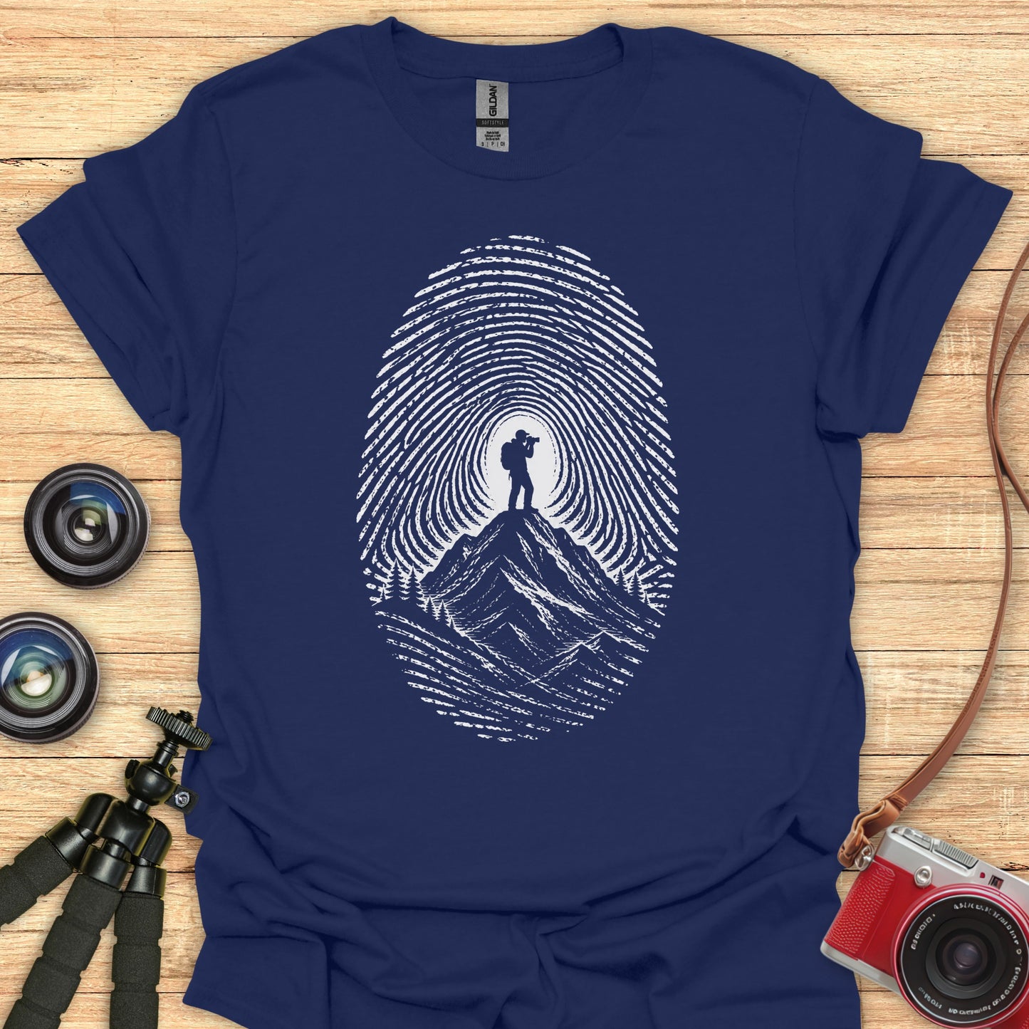 Fingerprint Photog T-Shirt