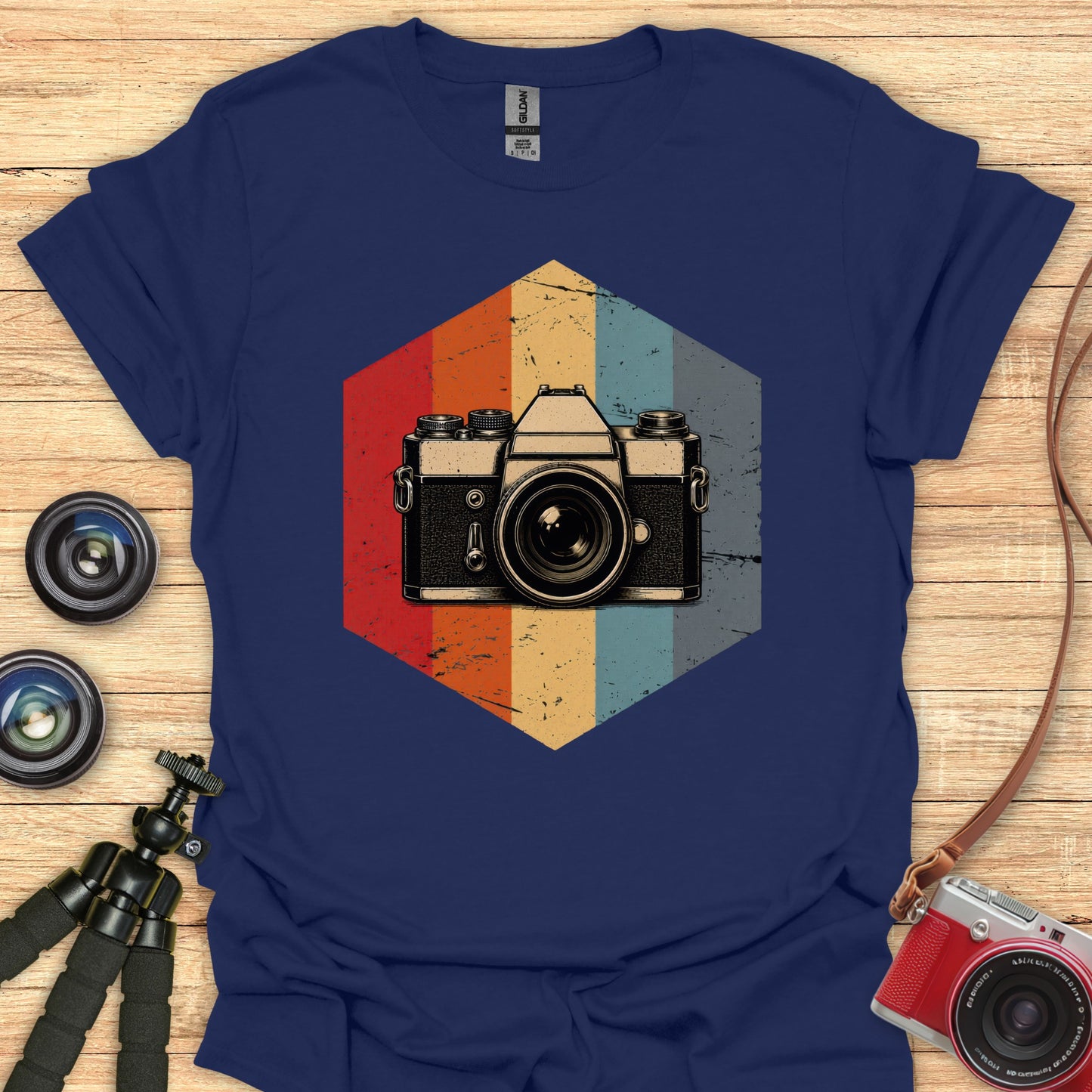 Retro Hexagon T-Shirt