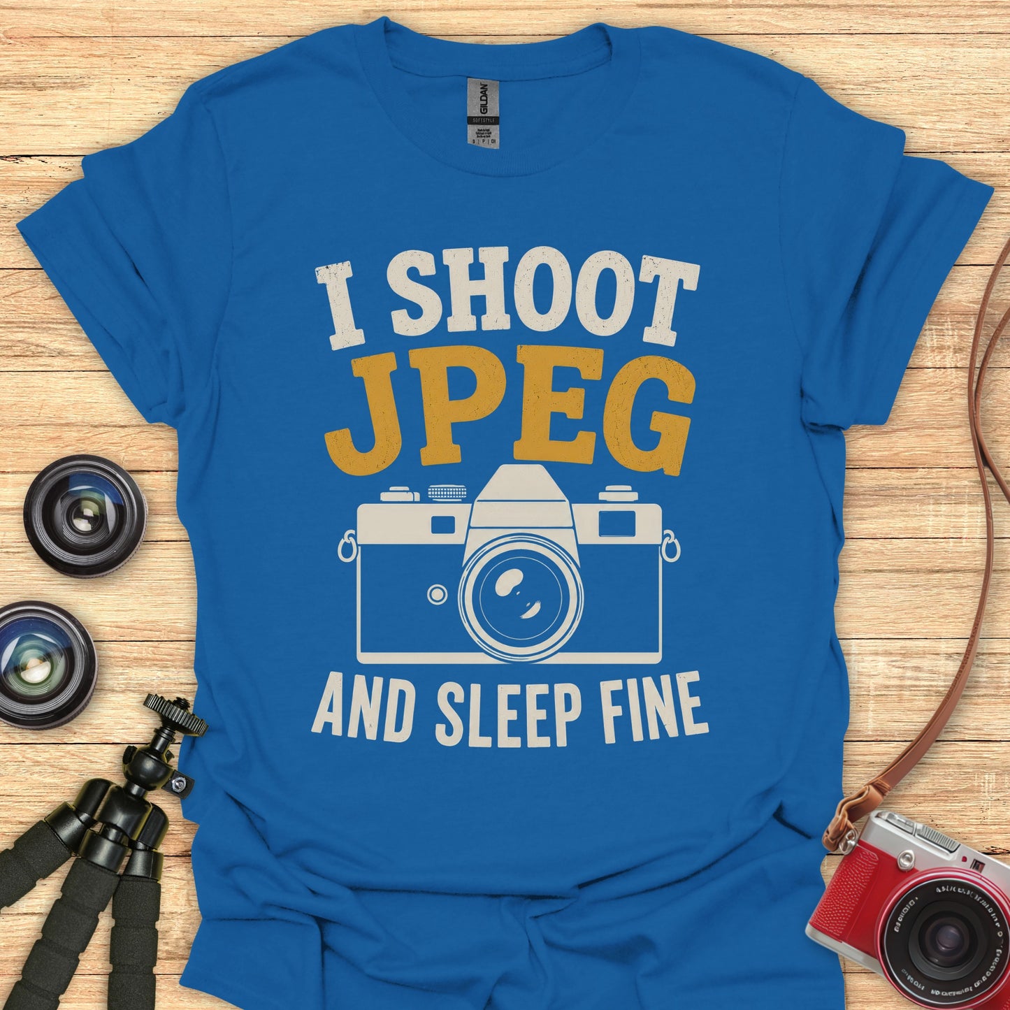 I Shoot JPEG And…T-Shirt