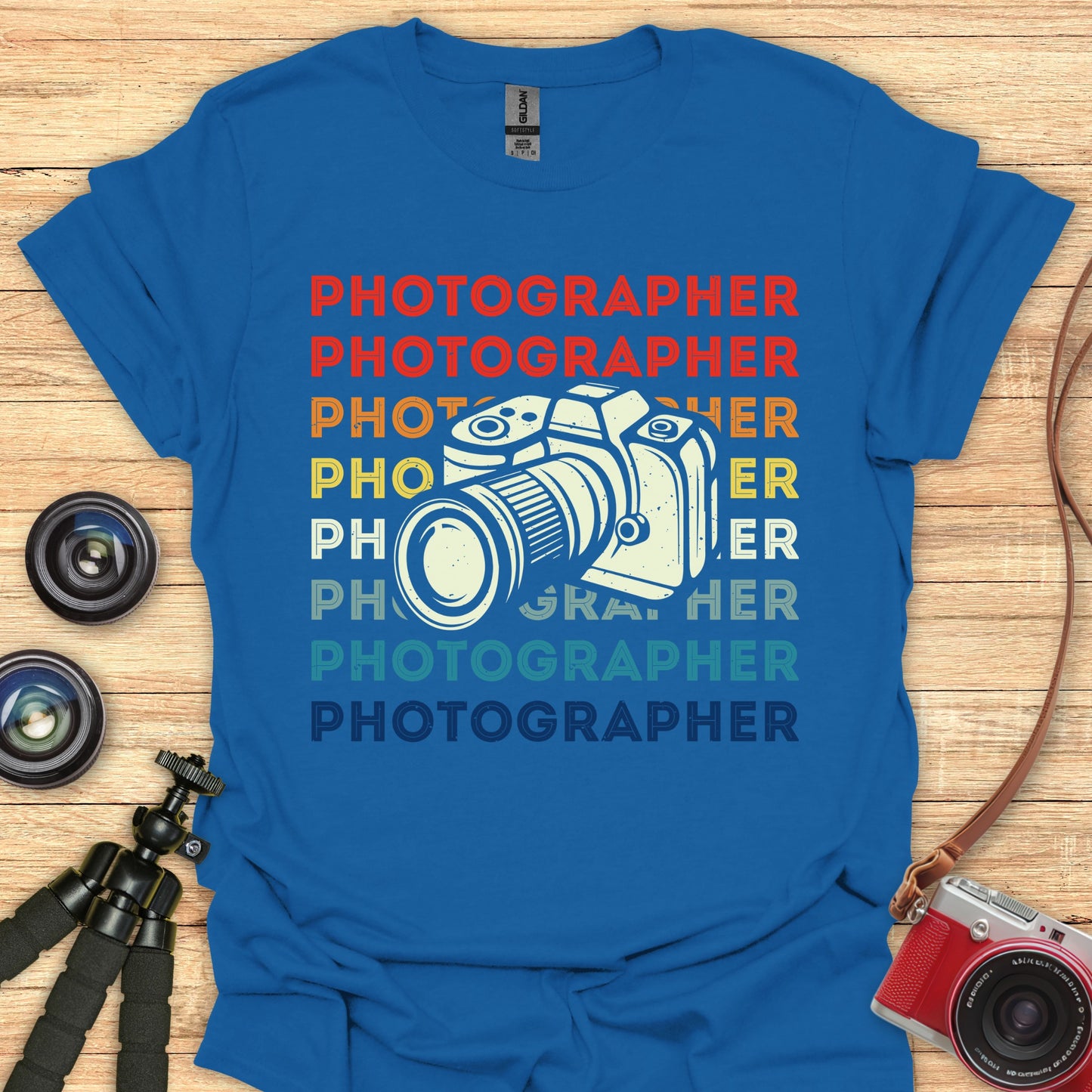 Photographer Multiplied T-Shirt