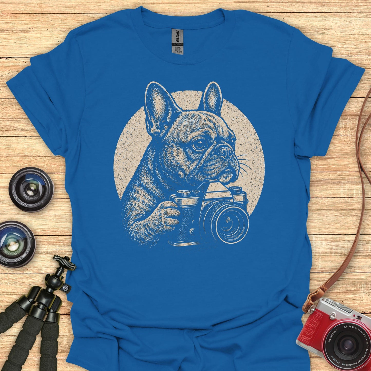 French Bulldog Shooter T-Shirt
