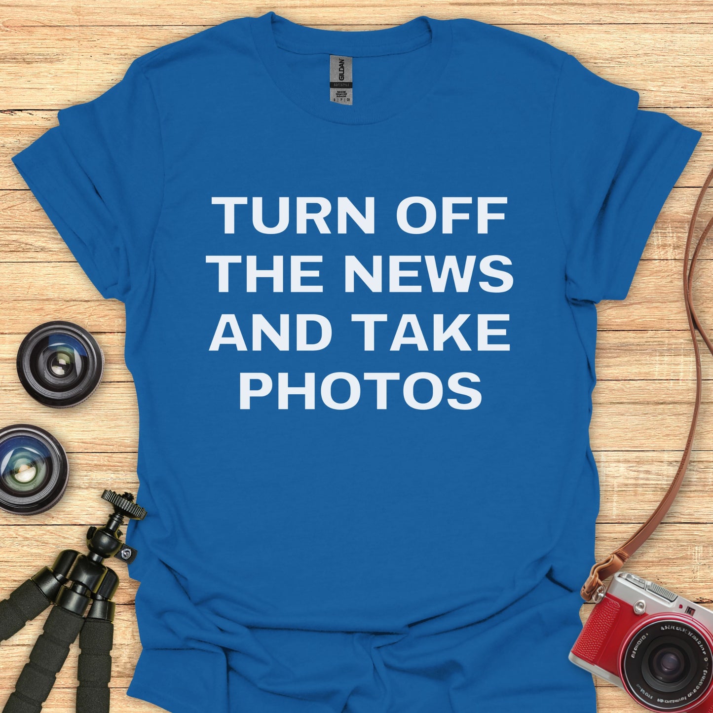 Turn Off The News T-Shirt