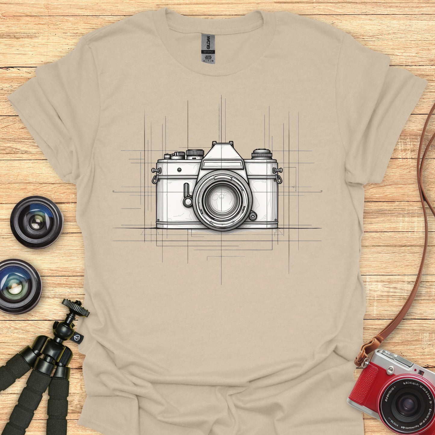 Shutterbug Sketch T-Shirt