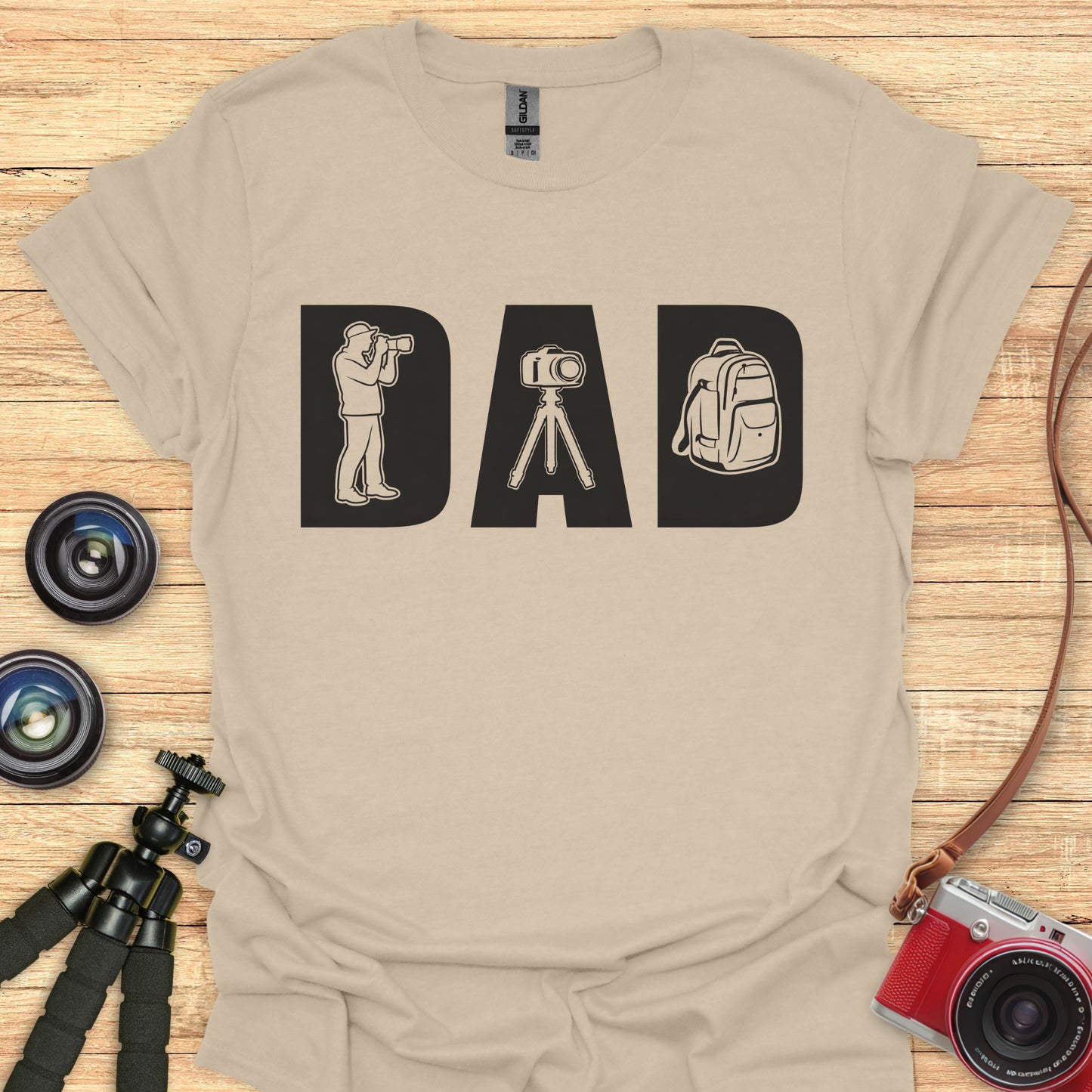 Dad Photographer T-Shirt