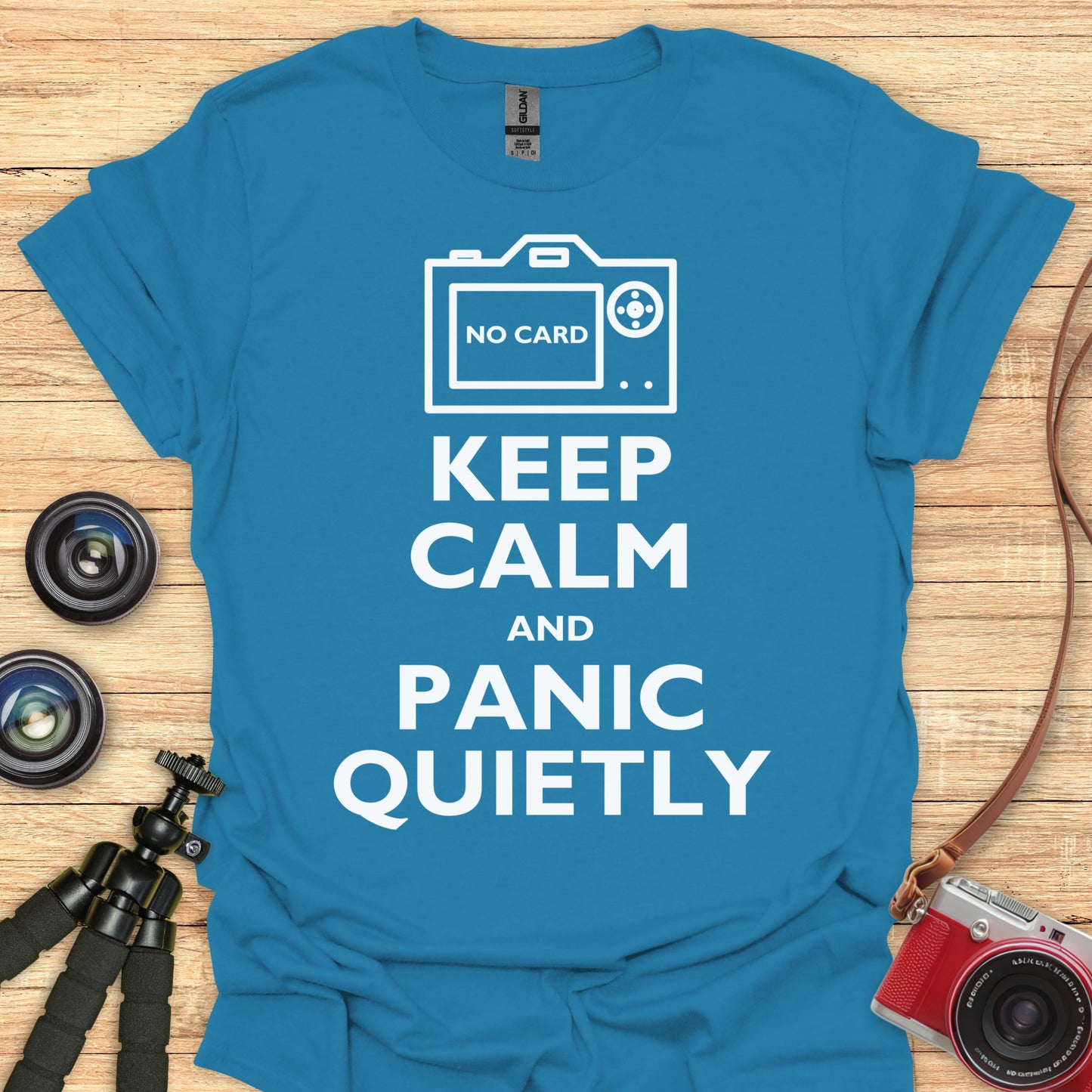 Keep Calm and Panic Quietly T-Shirt