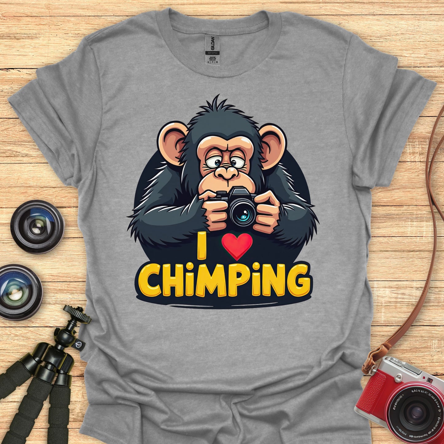 I Love Chimping T-Shirt