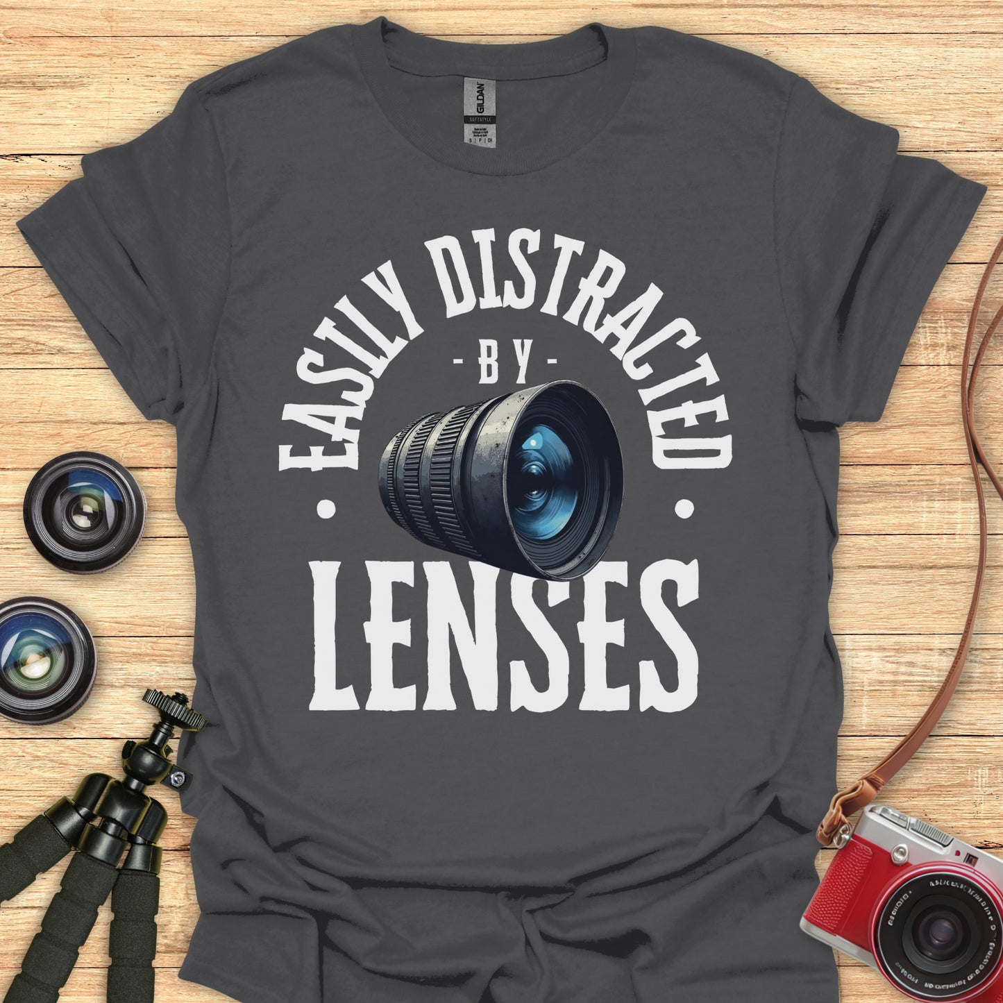 Easily Distracted By Lenses T-Shirt