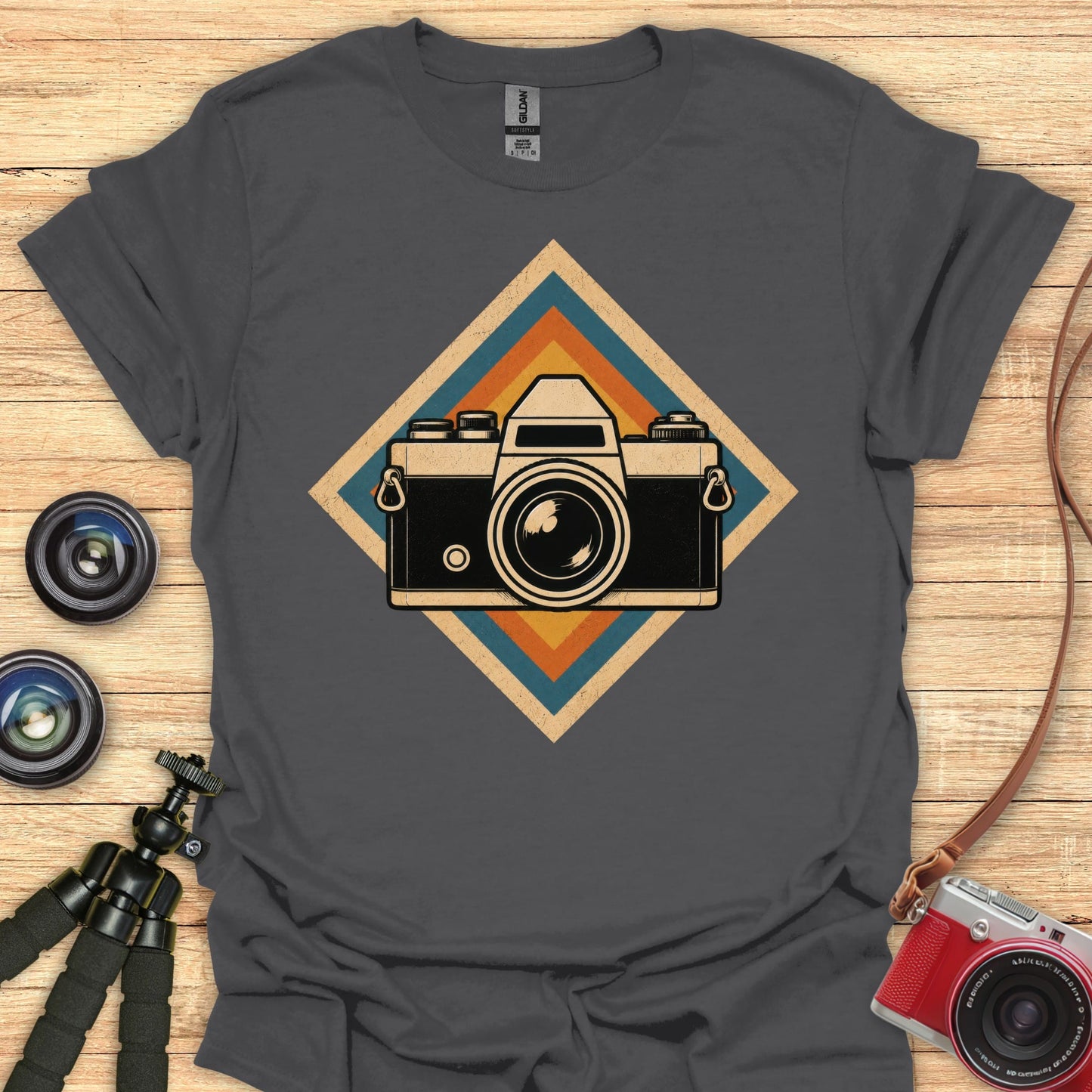 Retro Diamond Shot T-Shirt