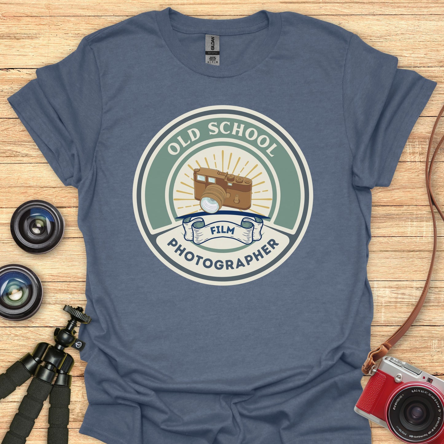 Old School Film Photographer T-Shirt