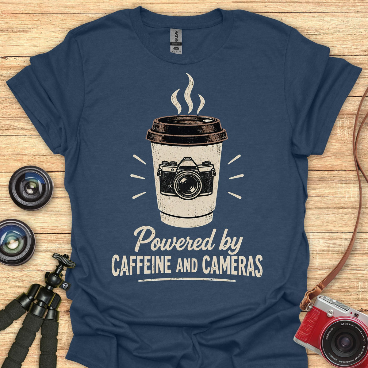Caffeine Camera Power T-Shirt