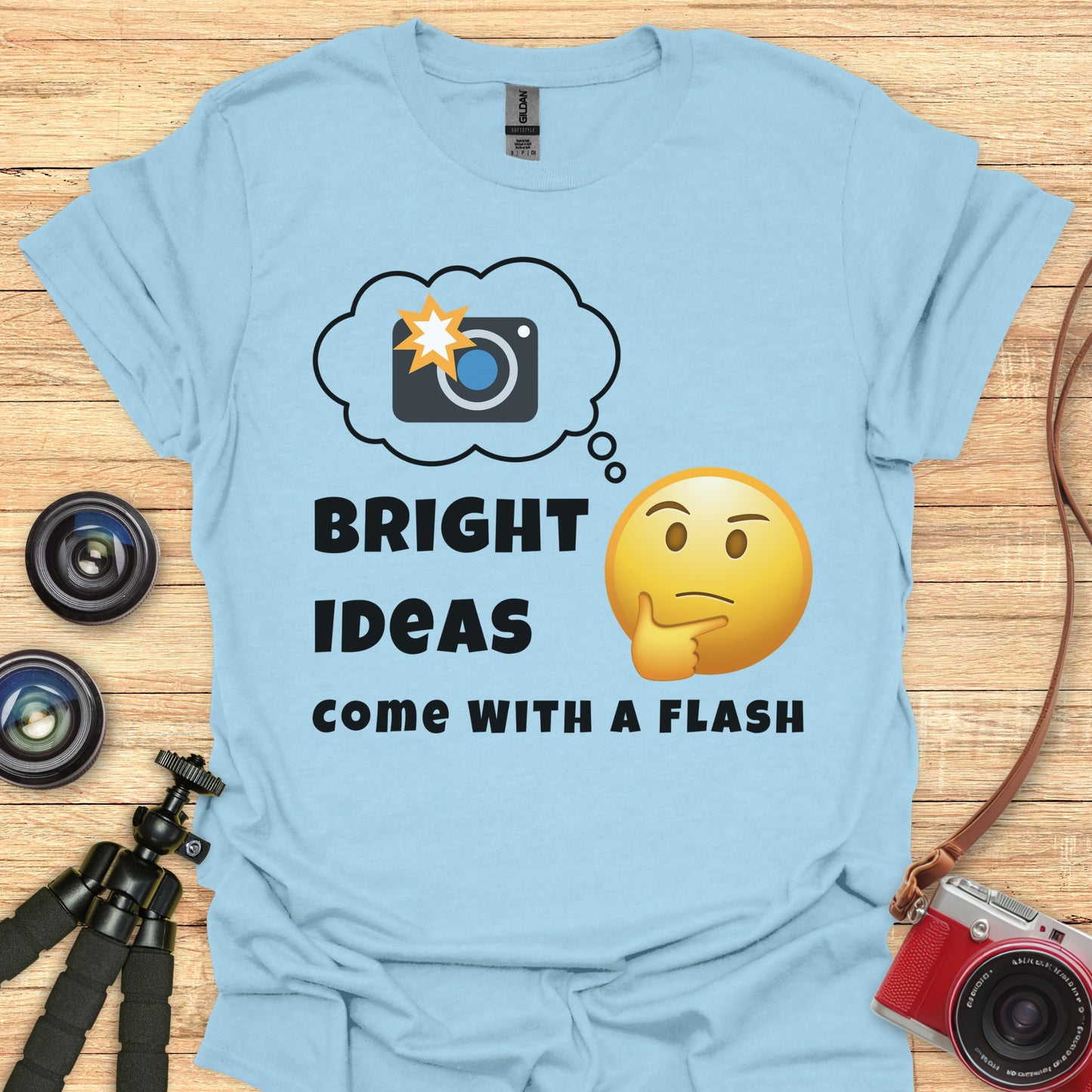 Bright Ideas Come With a Flash T-Shirt