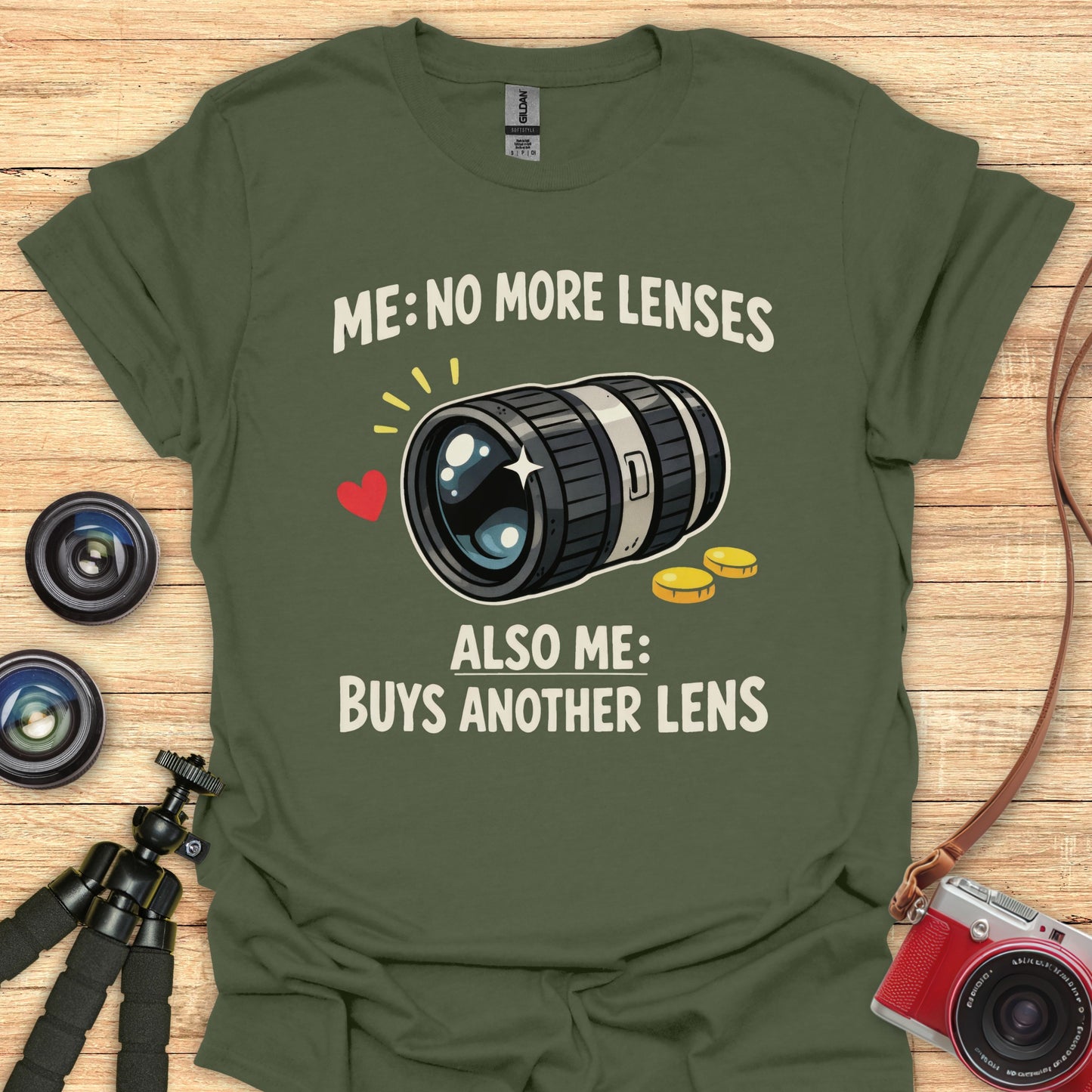 No More Lenses T-Shirt