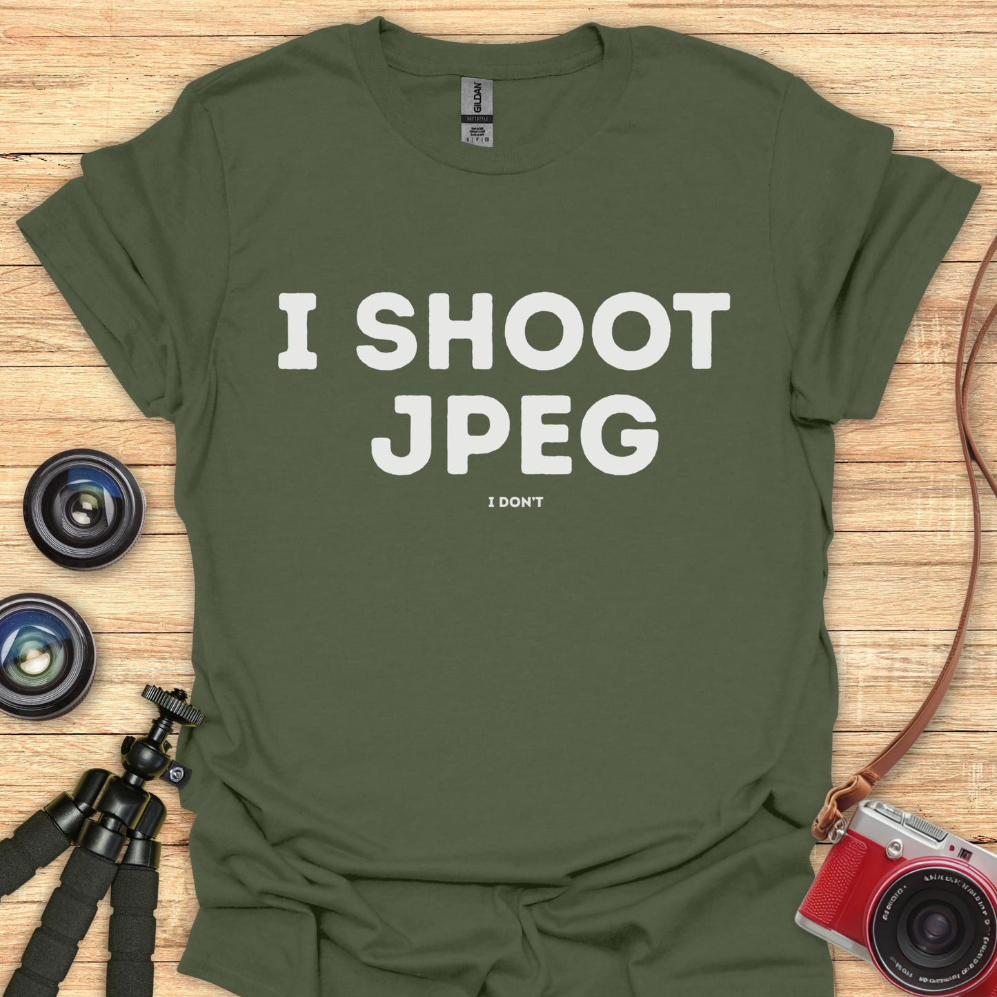 I Shoot JPEG T-Shirt