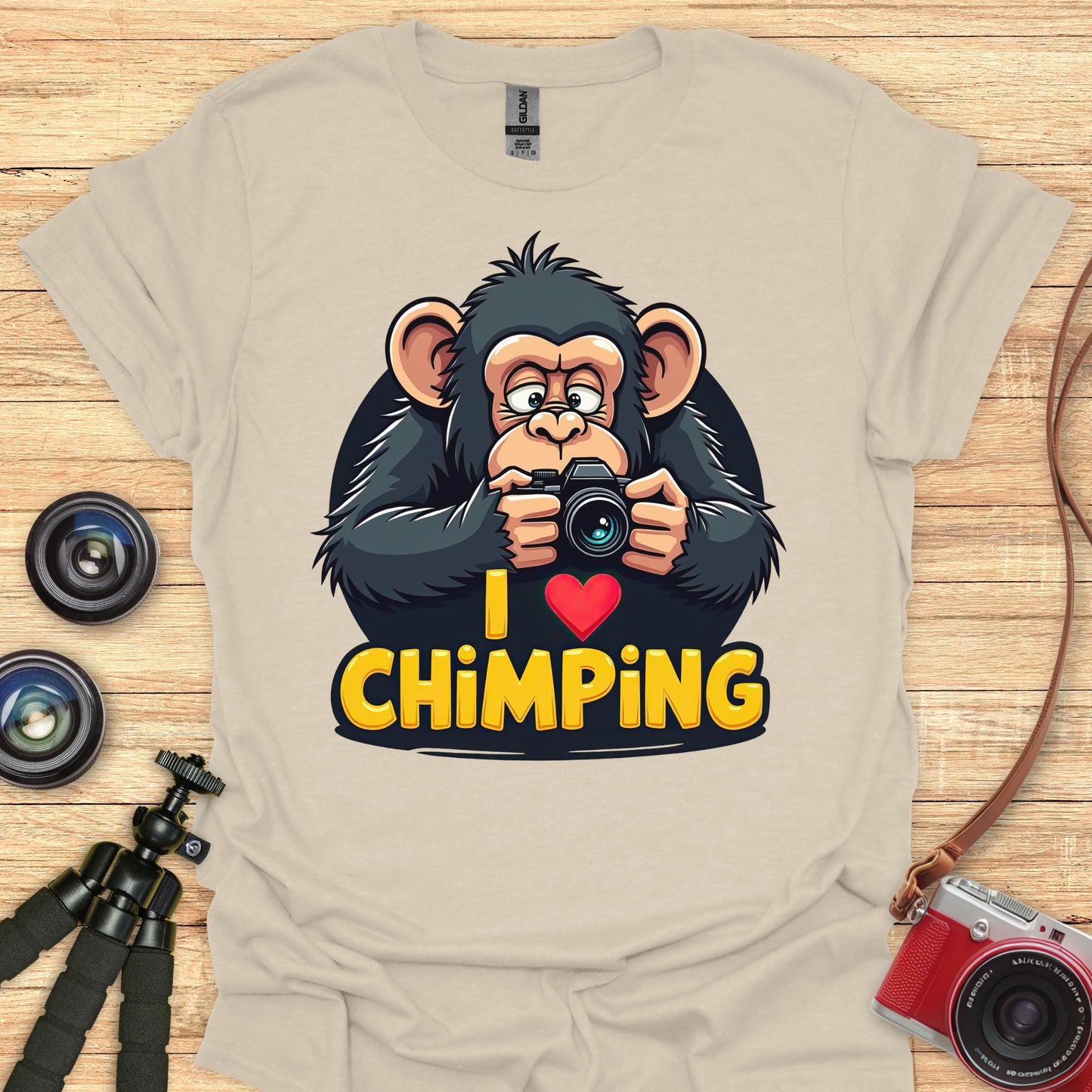 I Love Chimping T-Shirt