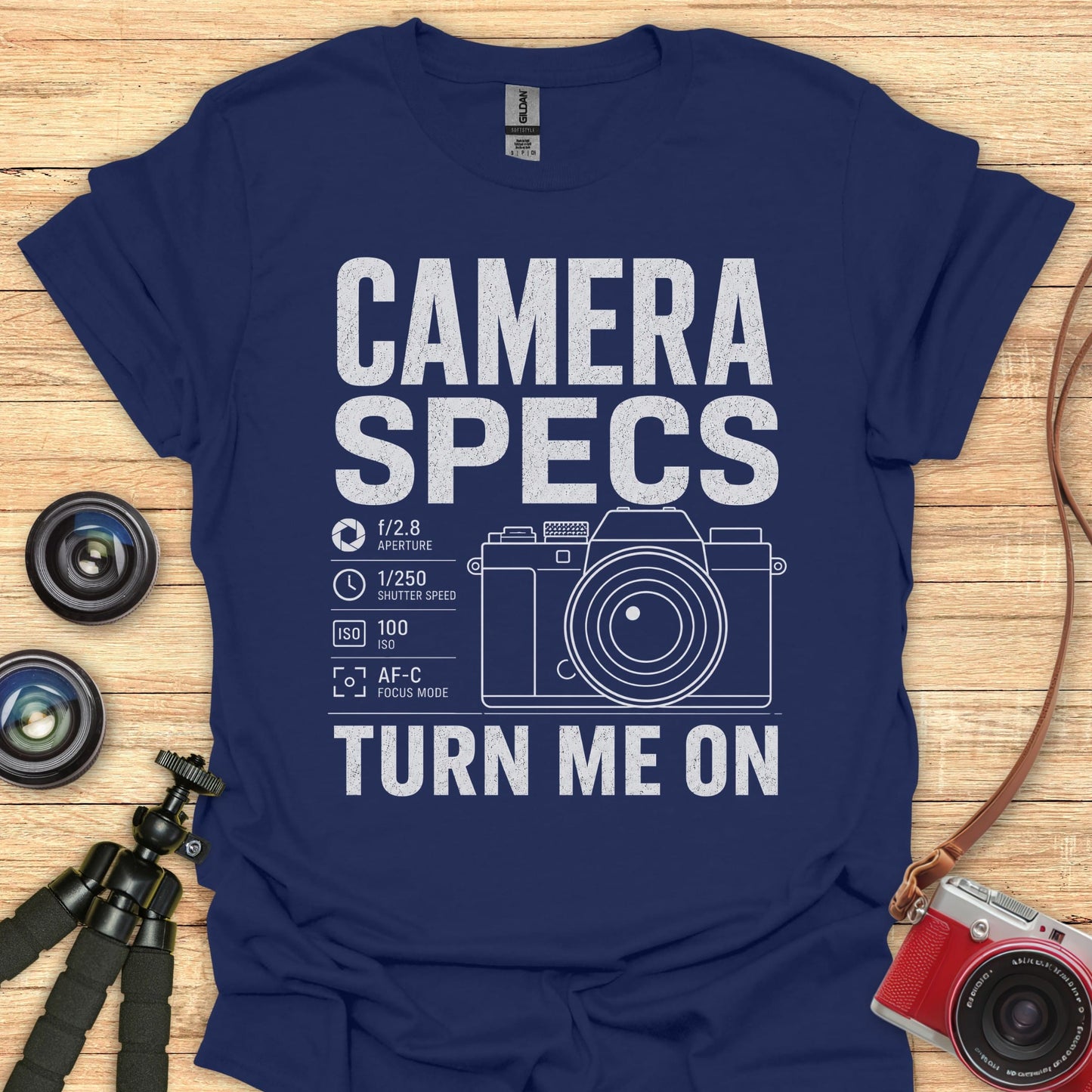 Camera Specs T-Shirt