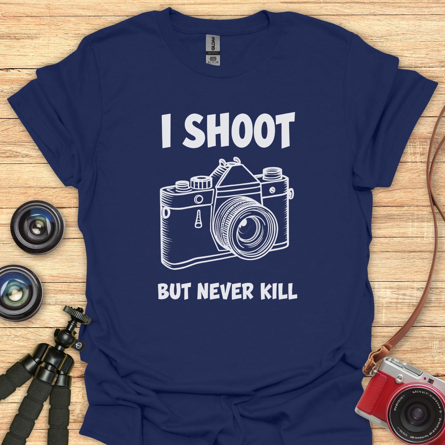 I Shoot But Never Kill T-Shirt