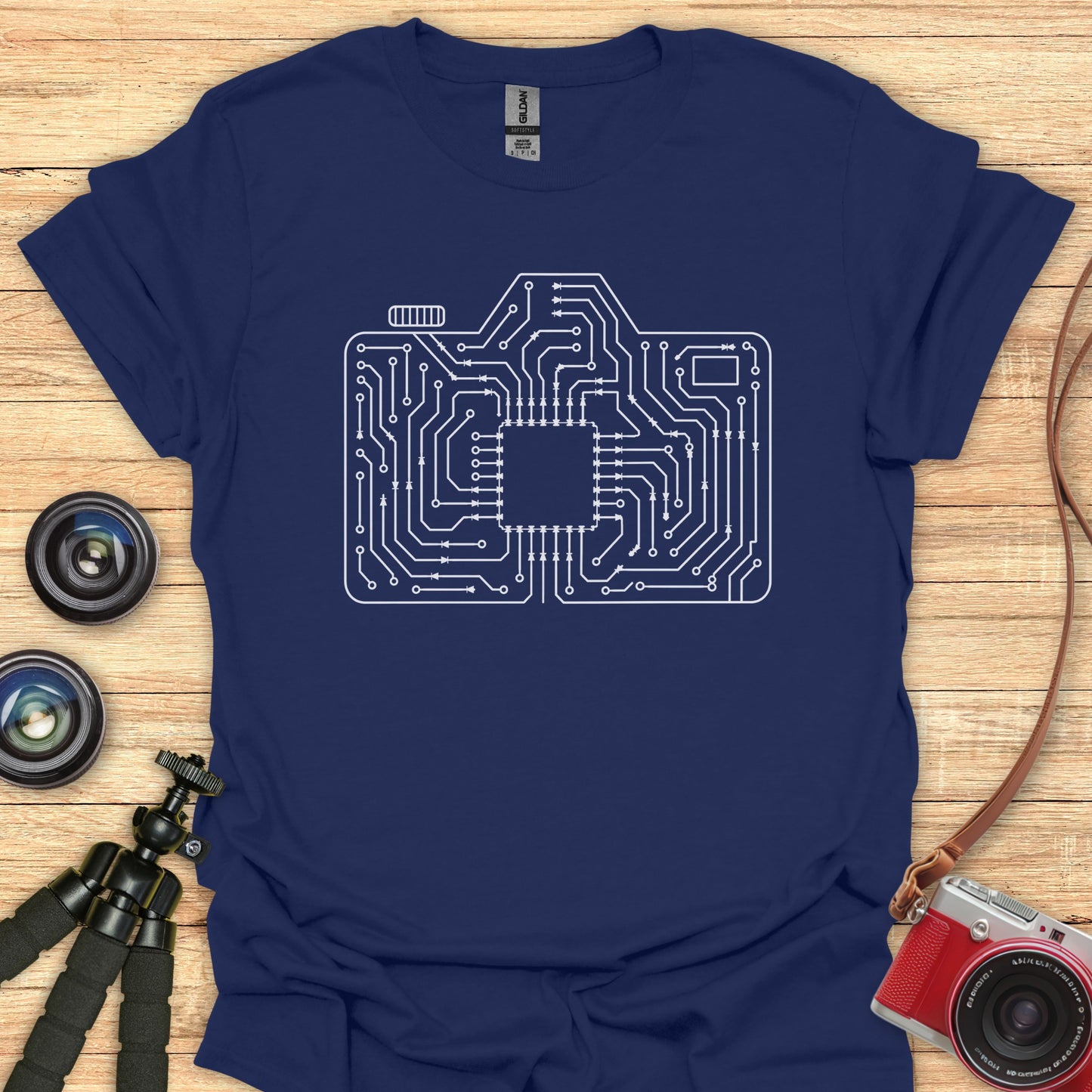 Camera Circuit Board T-Shirt