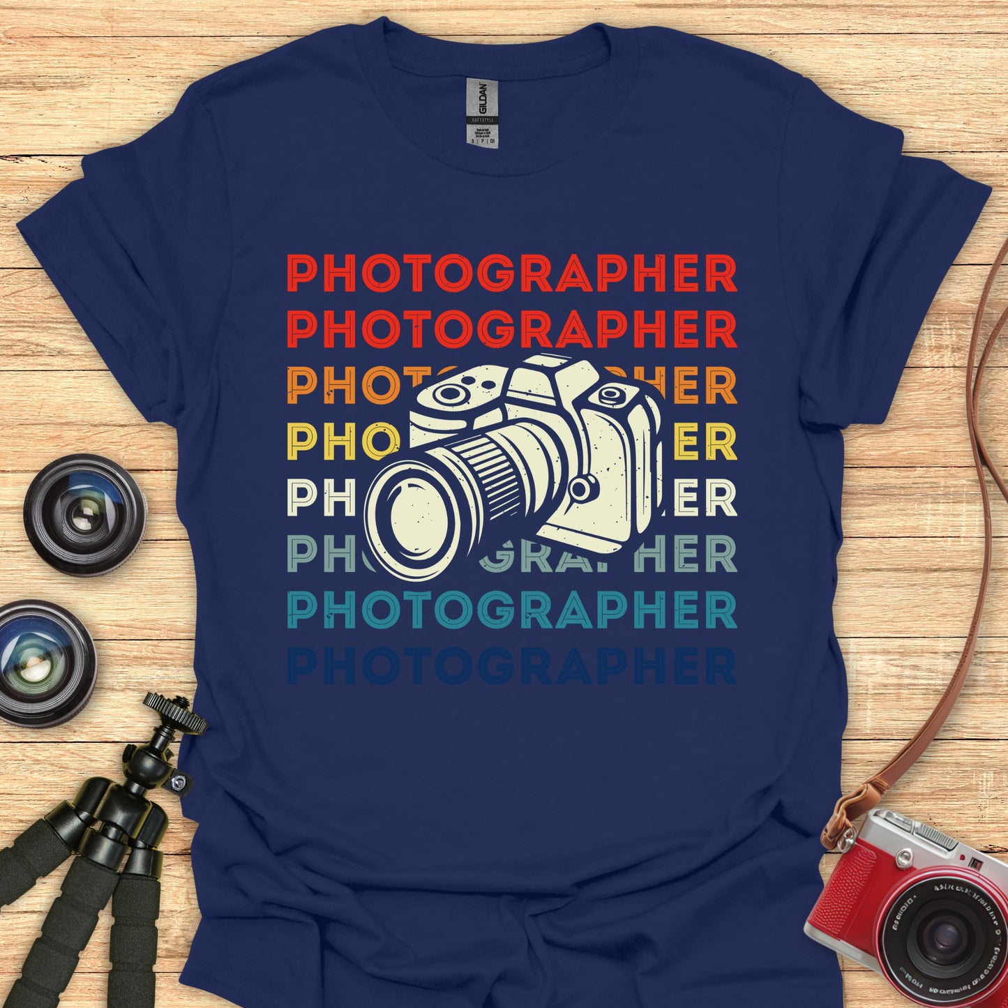 Photographer Multiplied T-Shirt