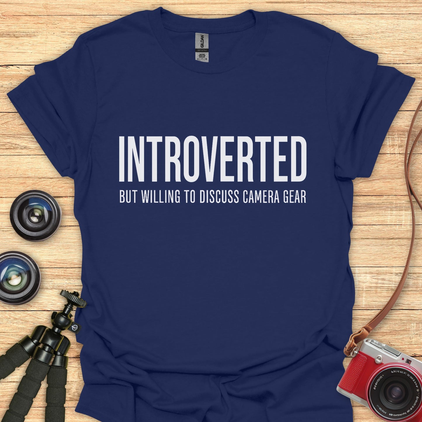 Introverted Photographer T-Shirt