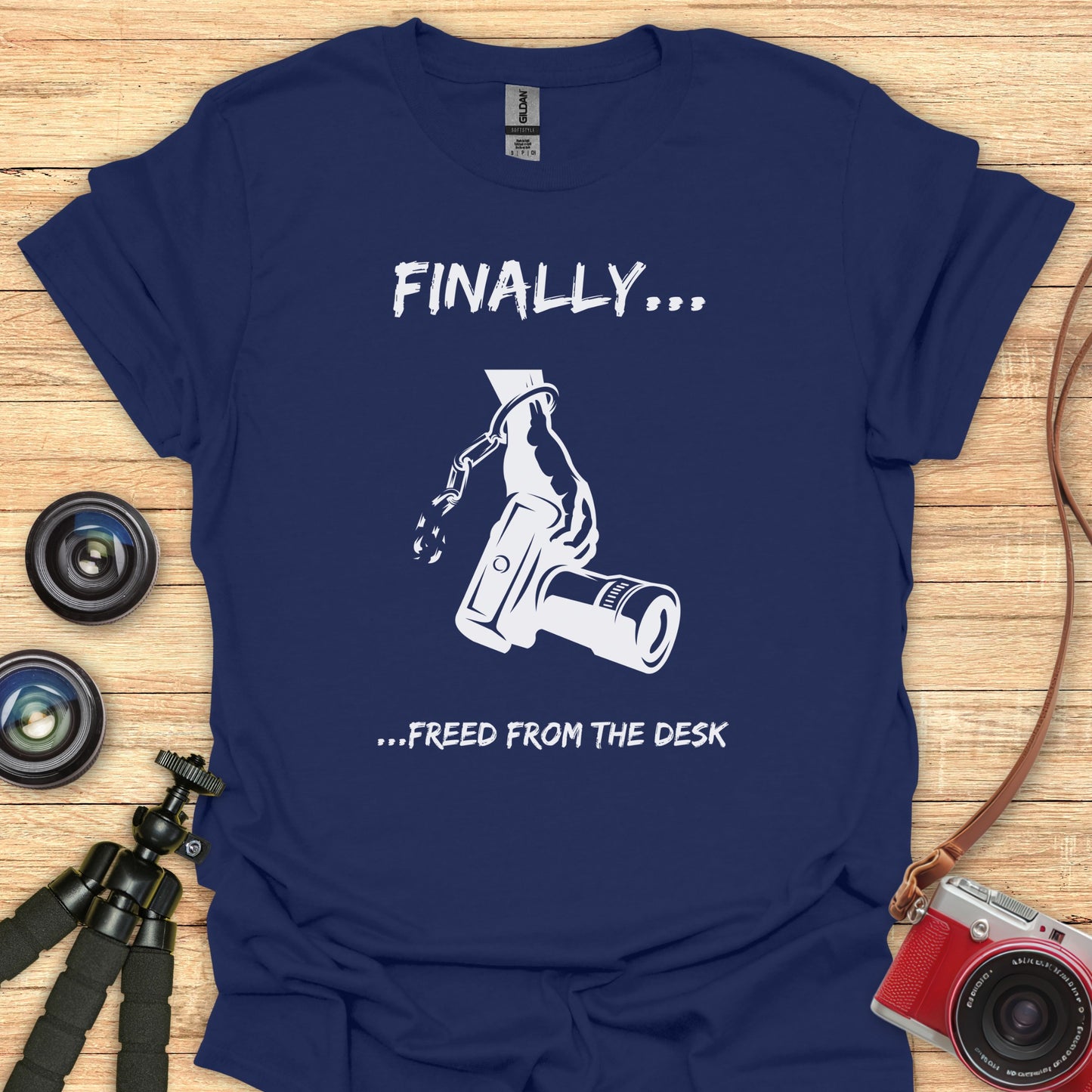 Finally Freed from the Desk T-Shirt