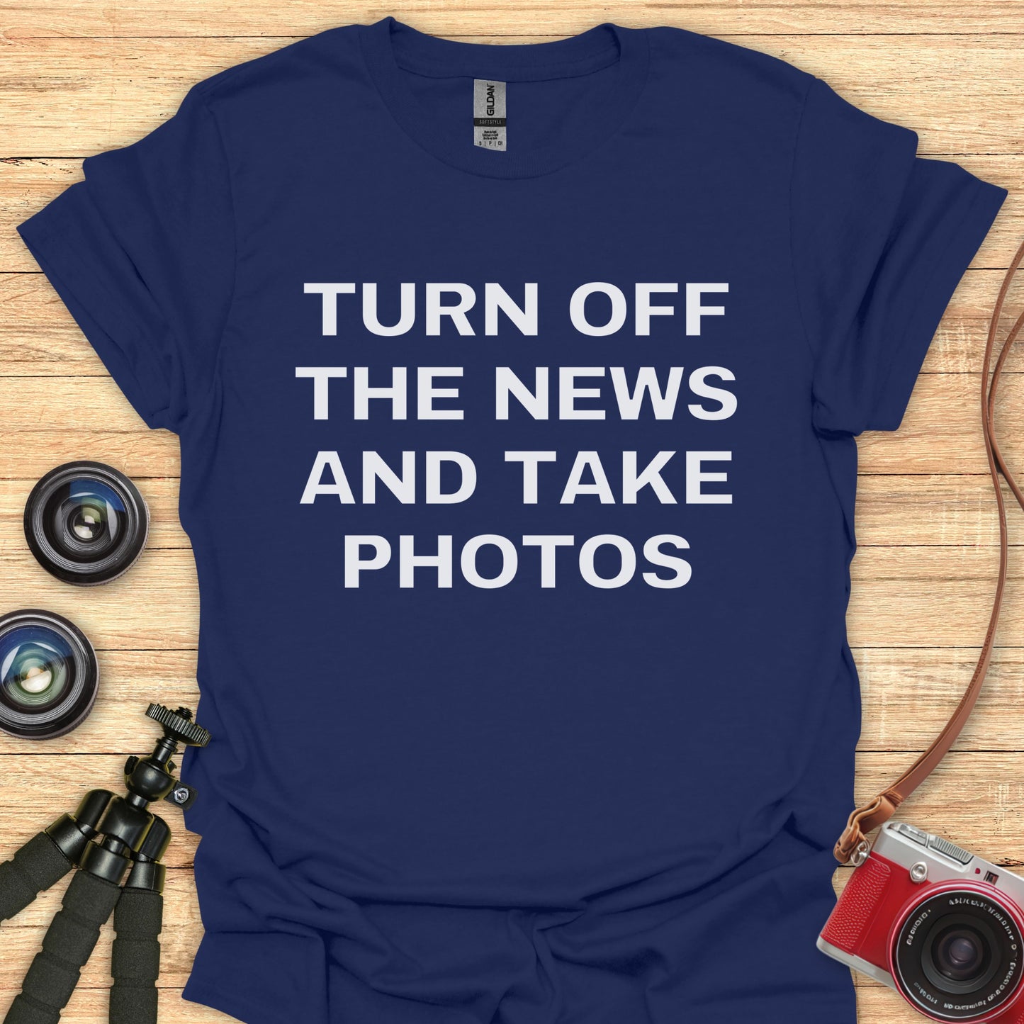 Turn Off The News T-Shirt