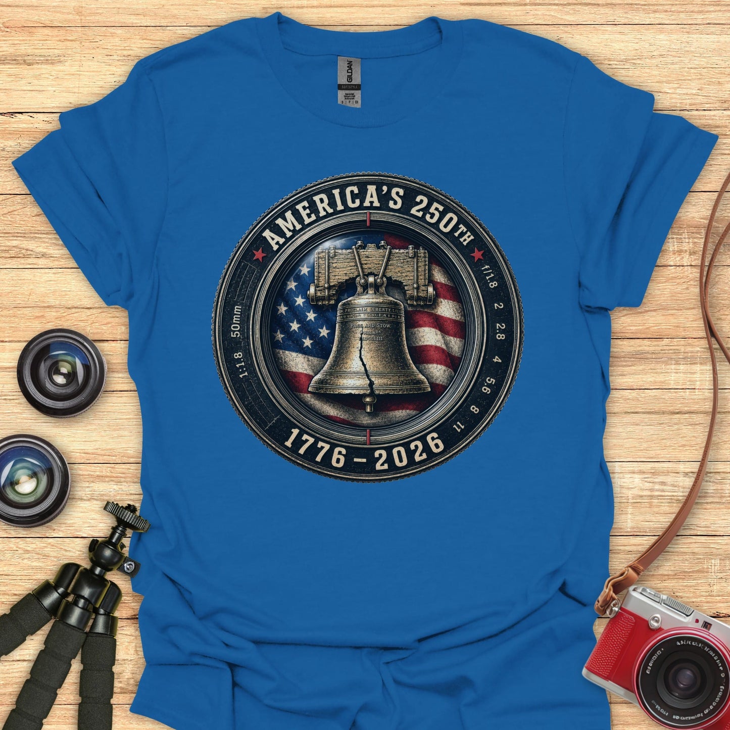Liberty Bell Lens T-Shirt
