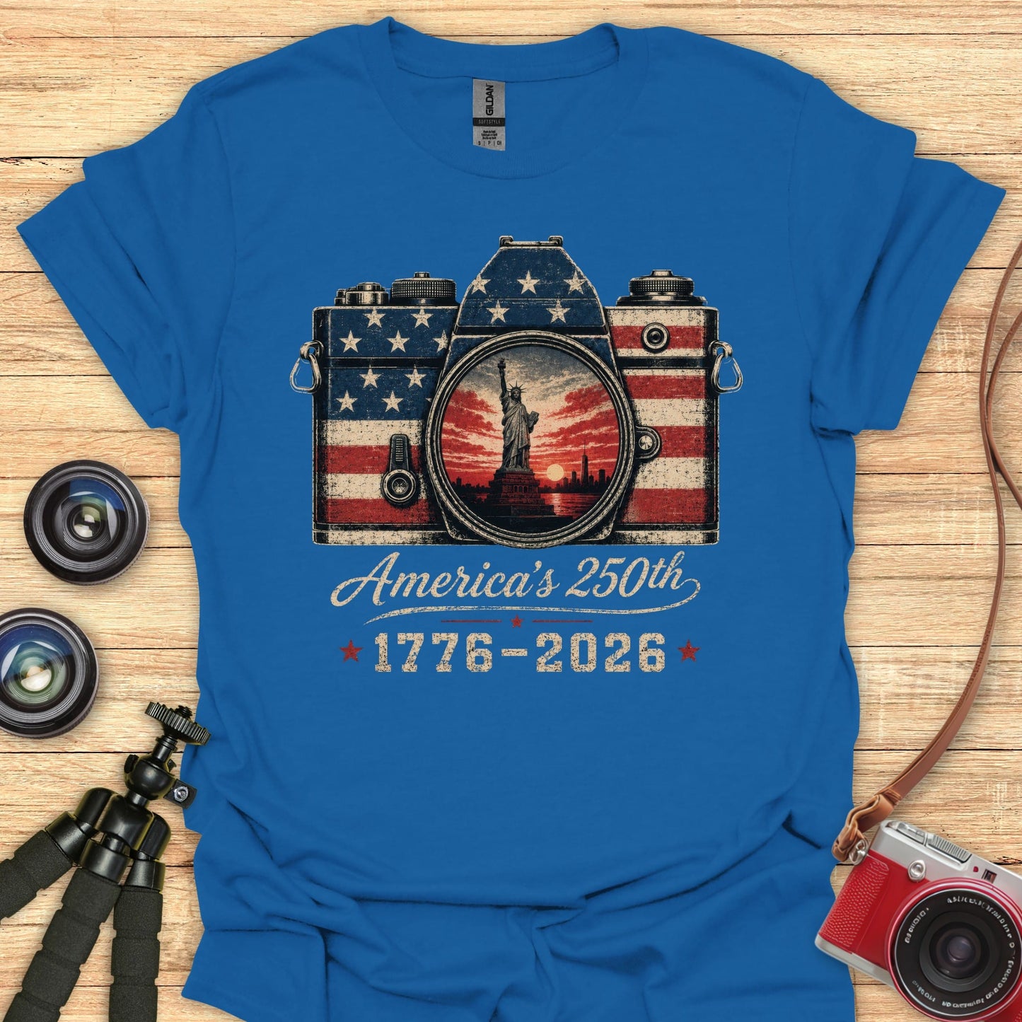 Camera Liberty USA 250 T-Shirt