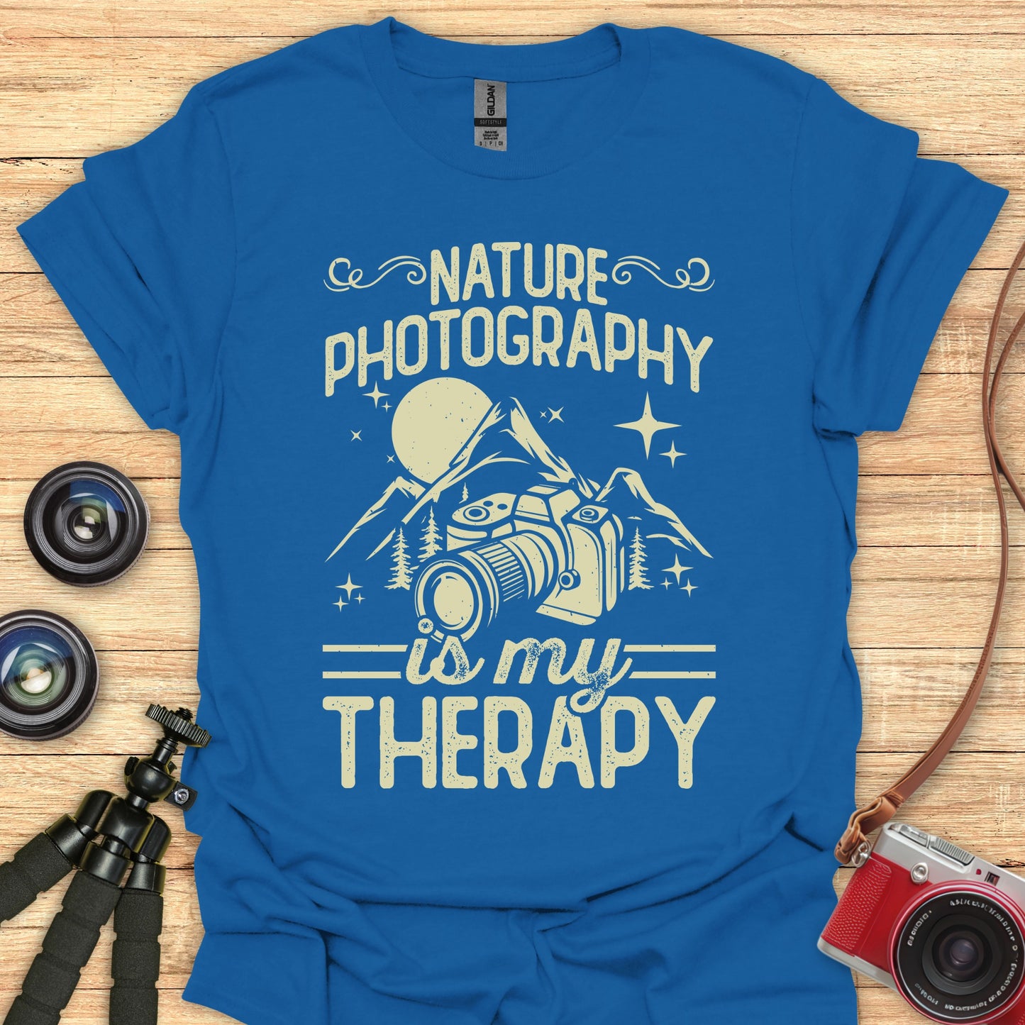 Nature Photography Is My Therapy T-Shirt