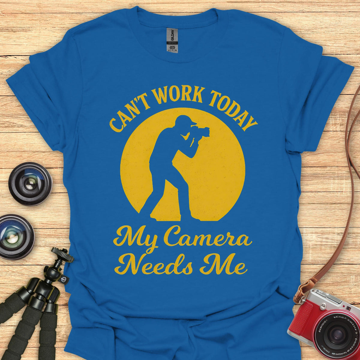 Camera Needs Me T-Shirt
