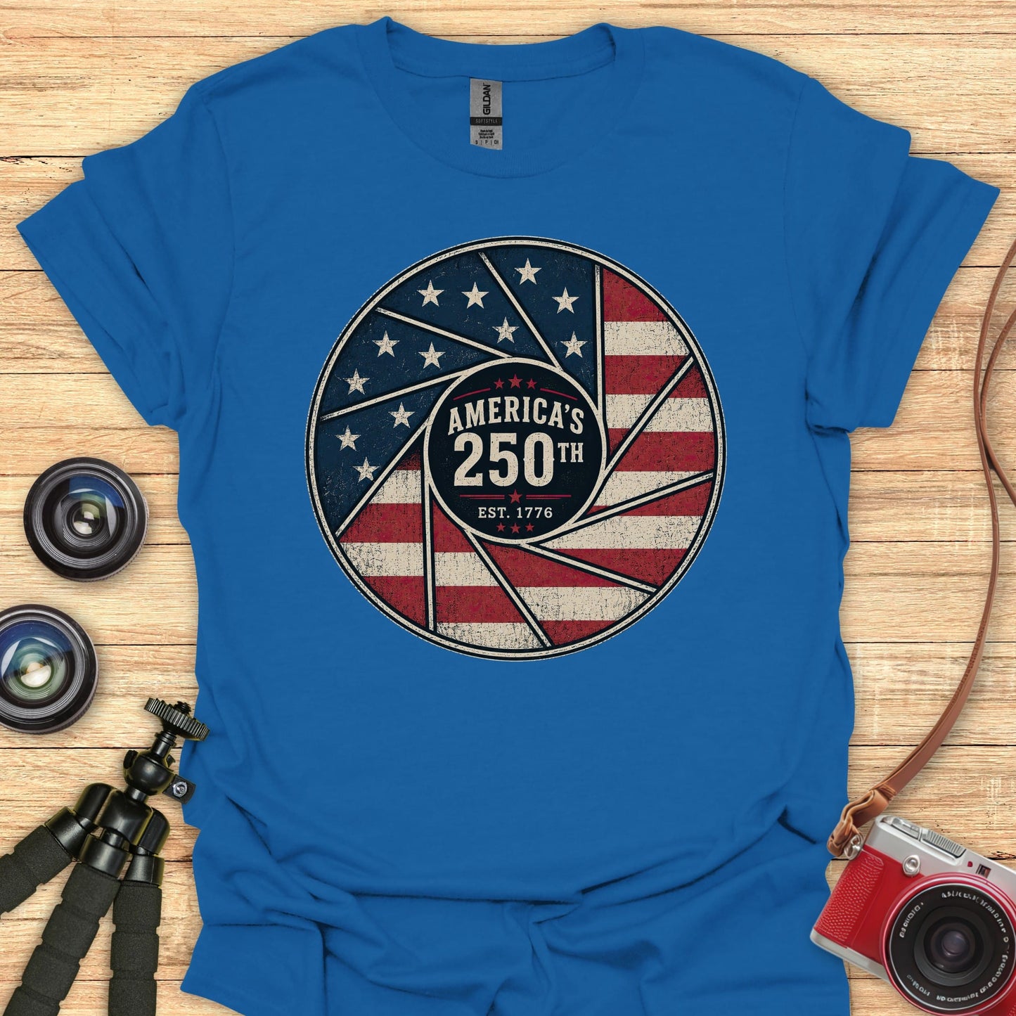 Aperture 250th EST 1776 T-Shirt