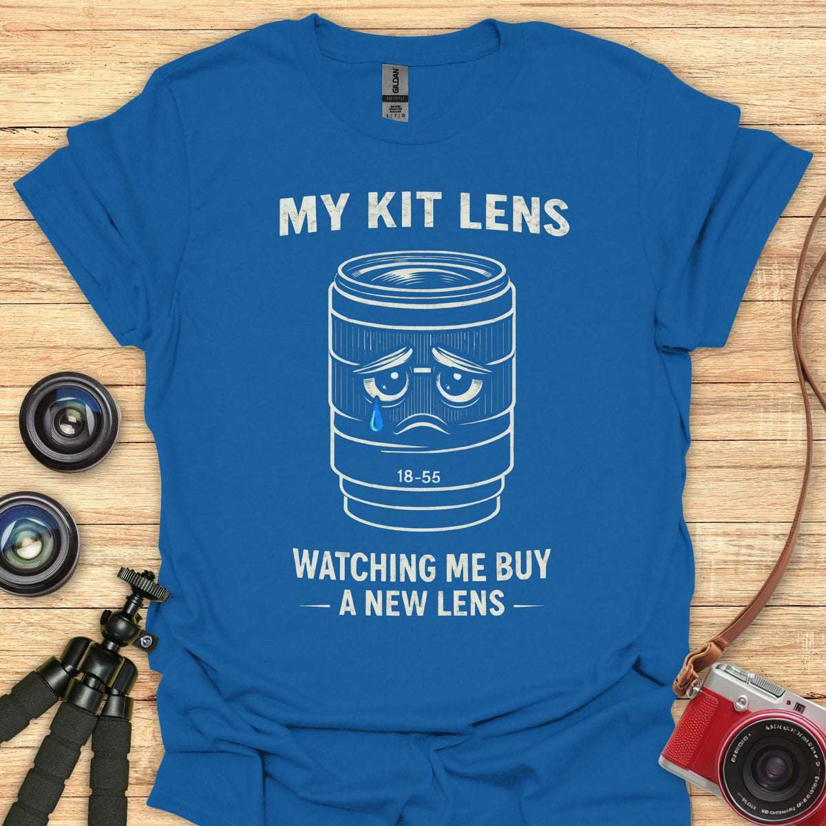 Sad Kit lens T-Shirt