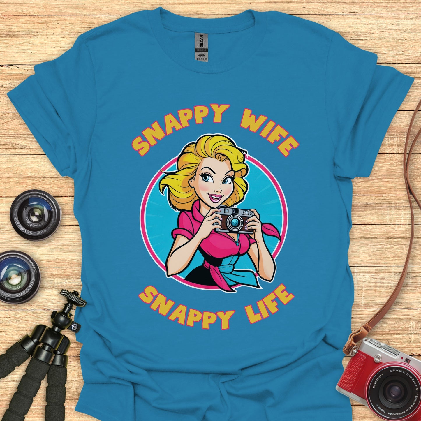Snappy Wife Snappy Life T-Shirt