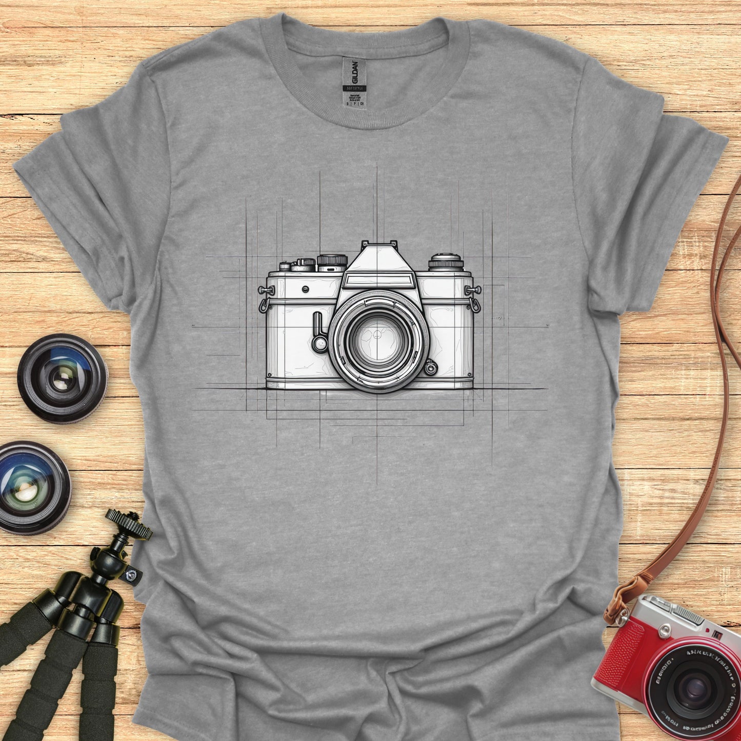 Shutterbug Sketch T-Shirt