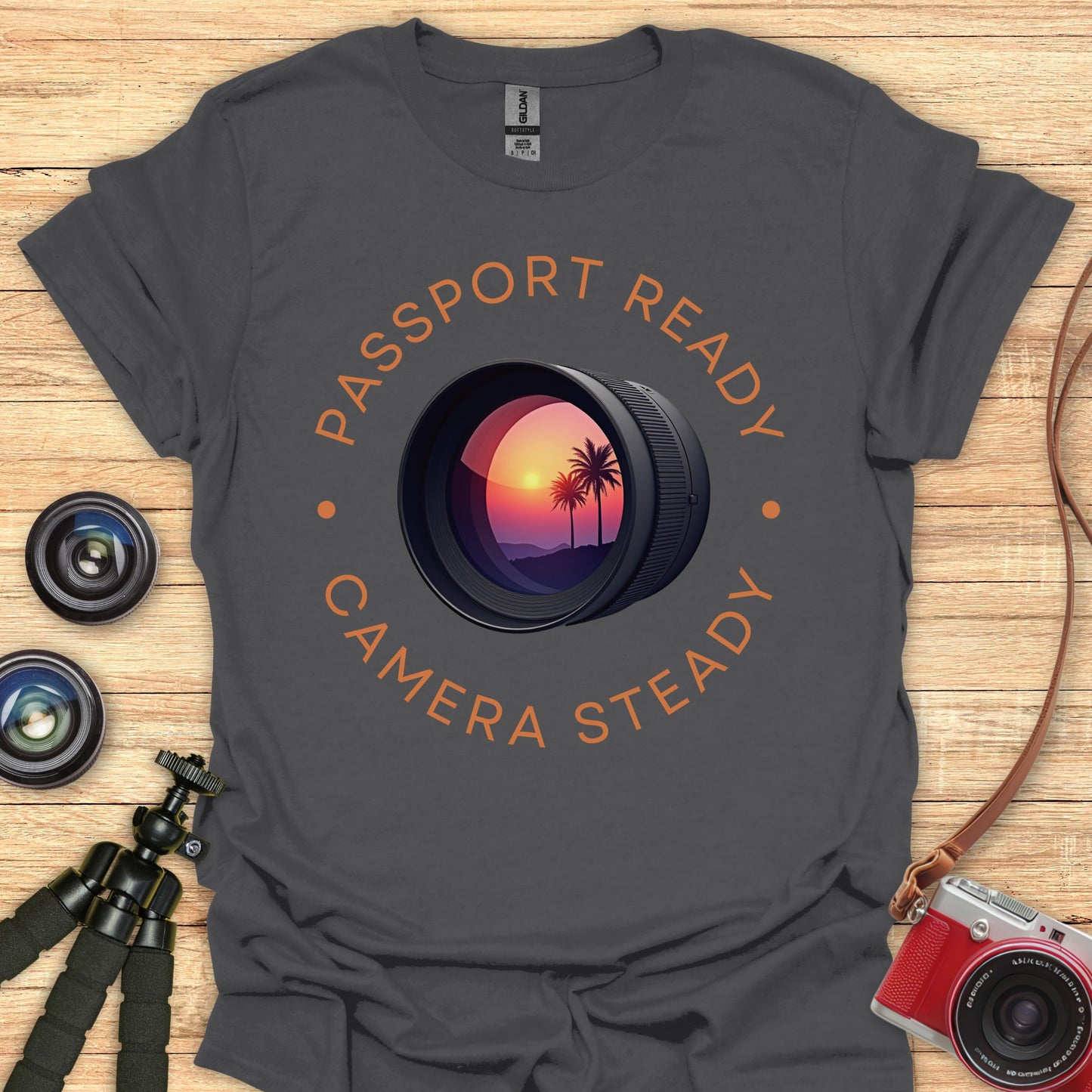 Passport Ready Camera Steady T-Shirt