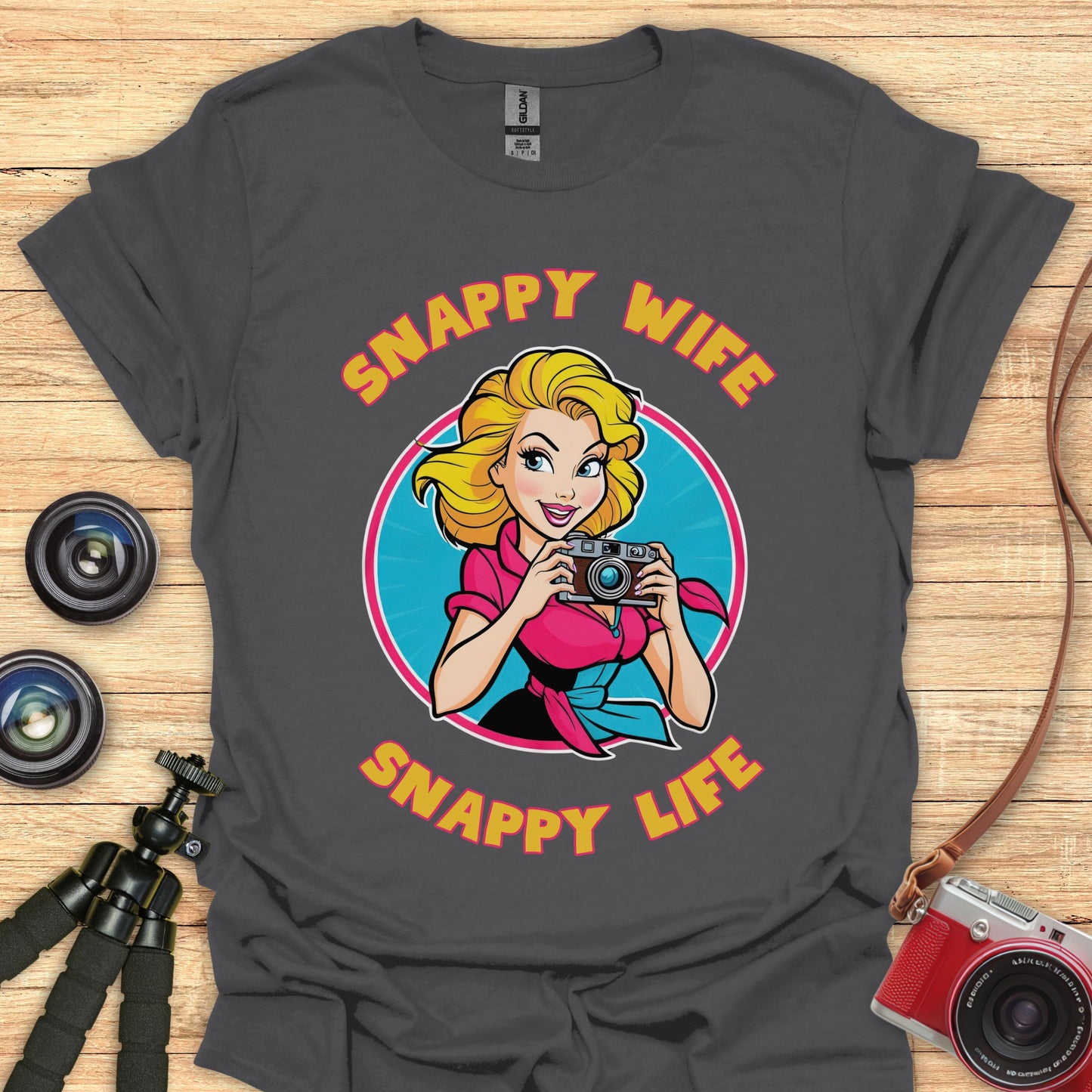 Snappy Wife Snappy Life T-Shirt