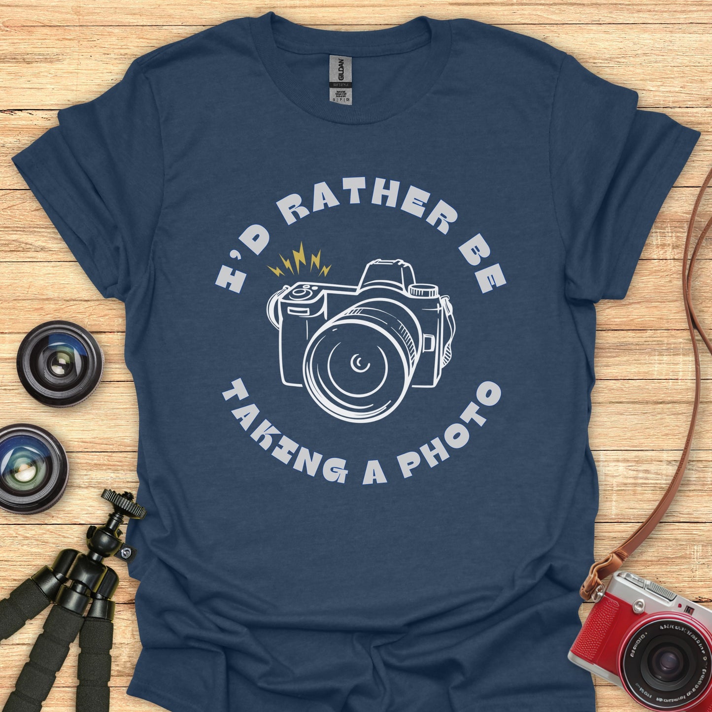 I’d Rather Be Taking a Photo T-Shirt