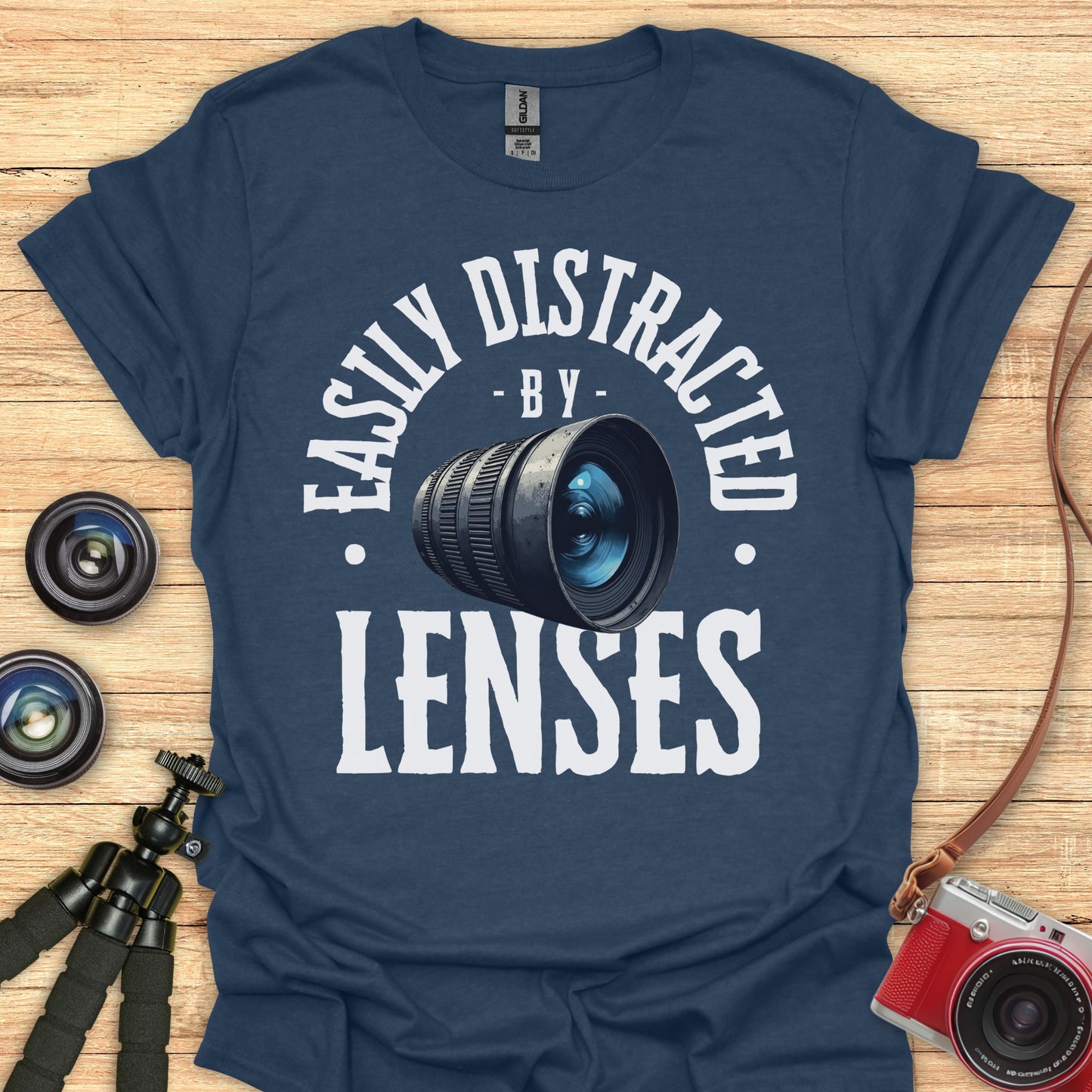 Easily Distracted By Lenses T-Shirt