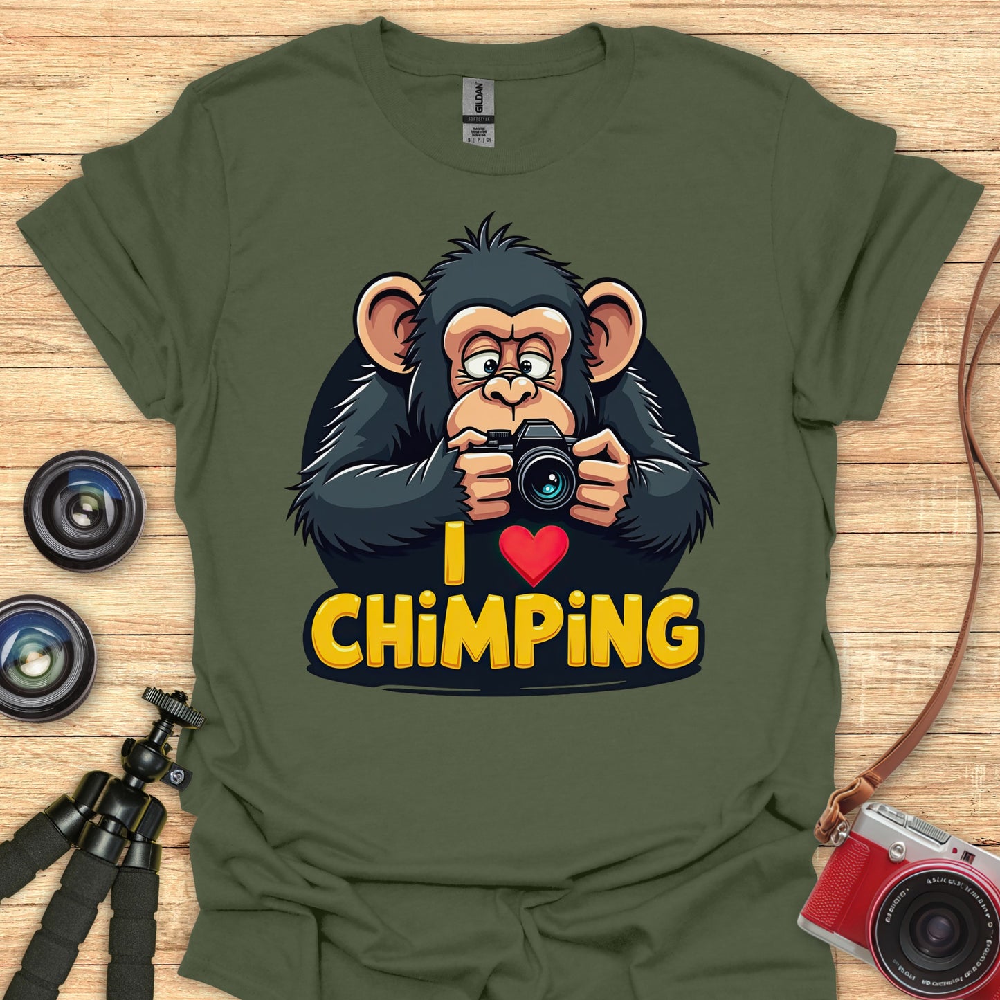I Love Chimping T-Shirt