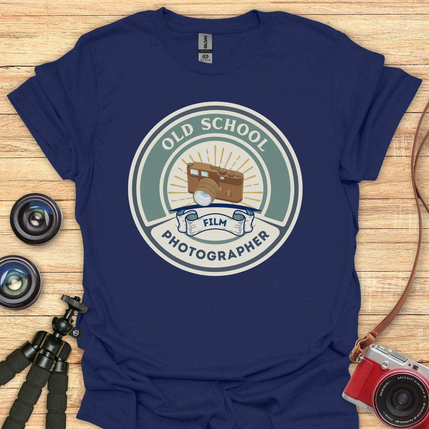 Old School Film Photographer T-Shirt