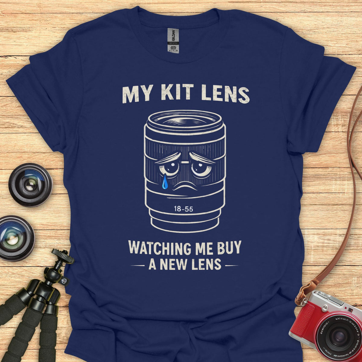 Sad Kit lens T-Shirt