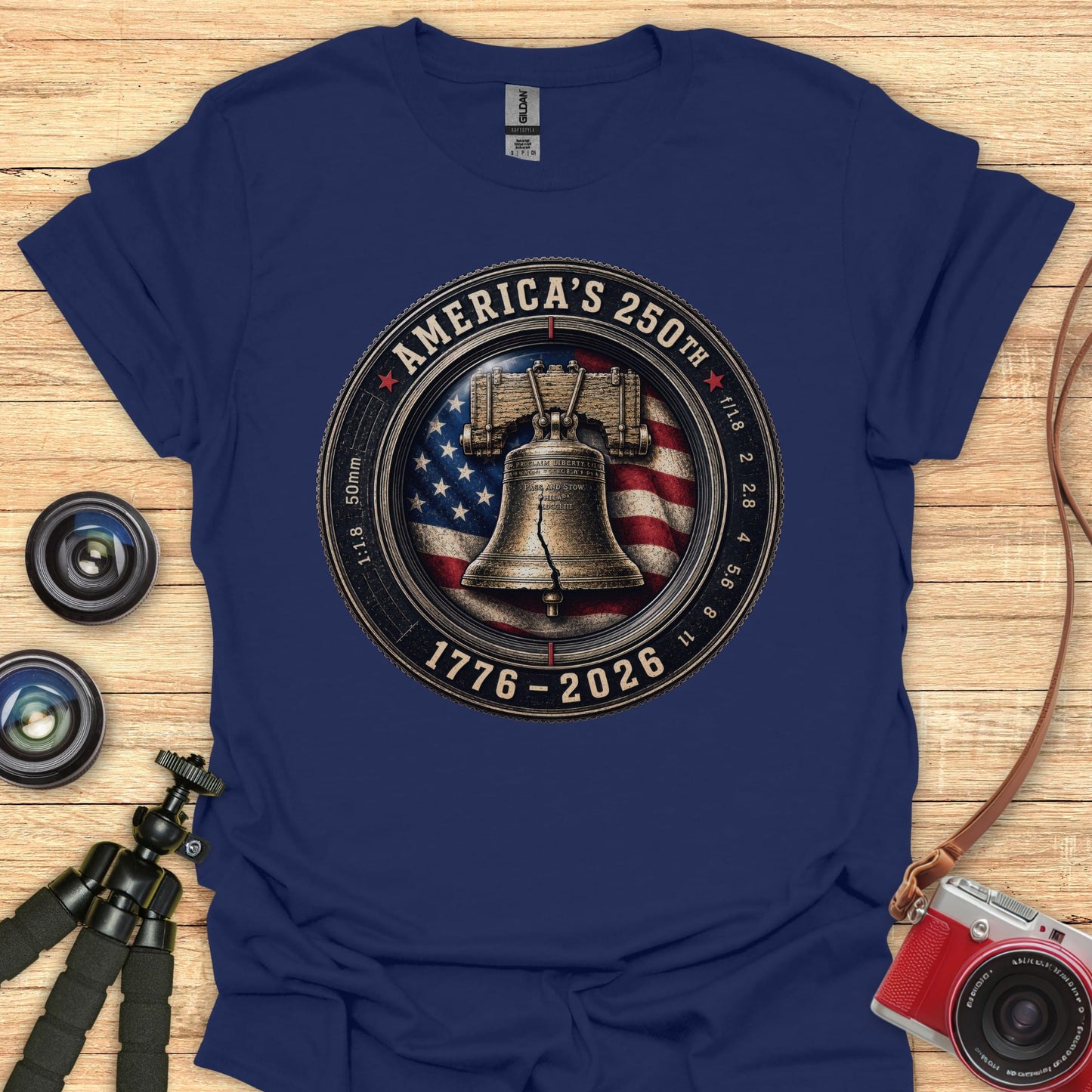 Liberty Bell Lens T-Shirt