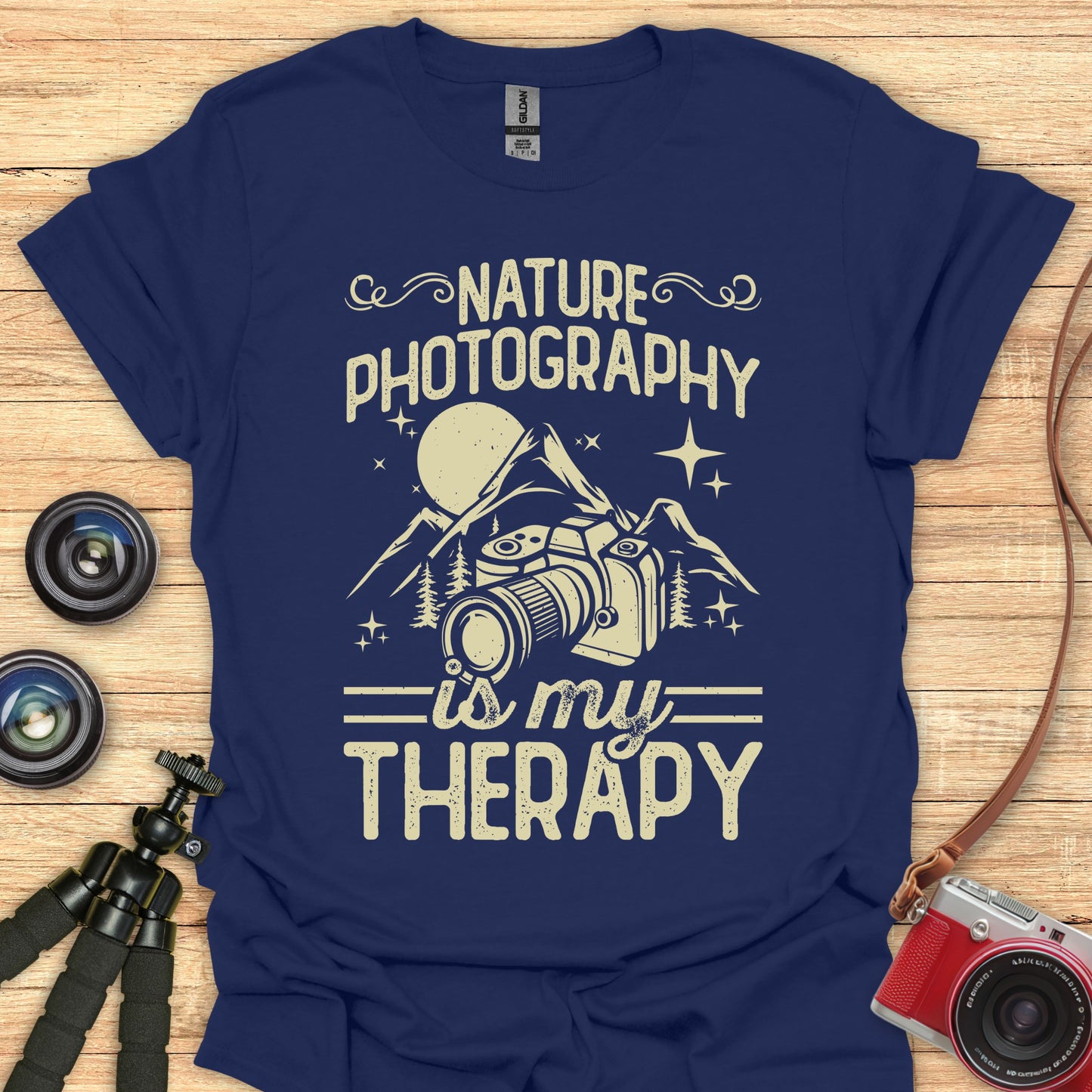 Nature Photography Is My Therapy T-Shirt