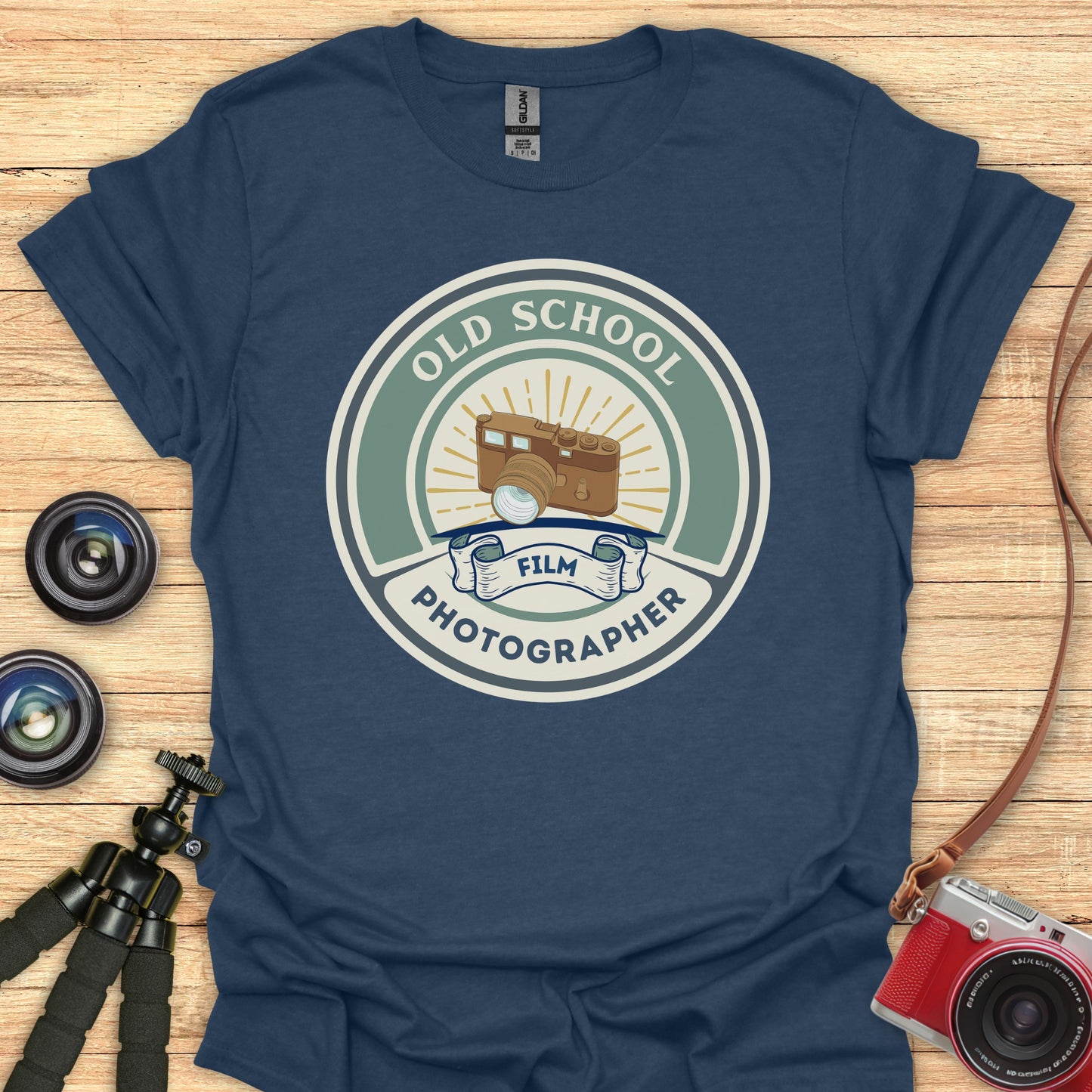 Old School Film Photographer T-Shirt