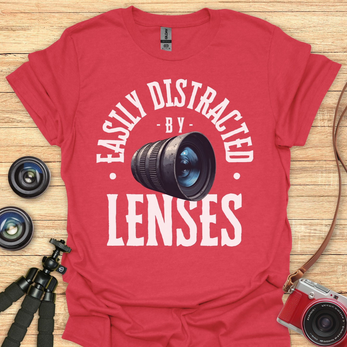 Easily Distracted By Lenses T-Shirt