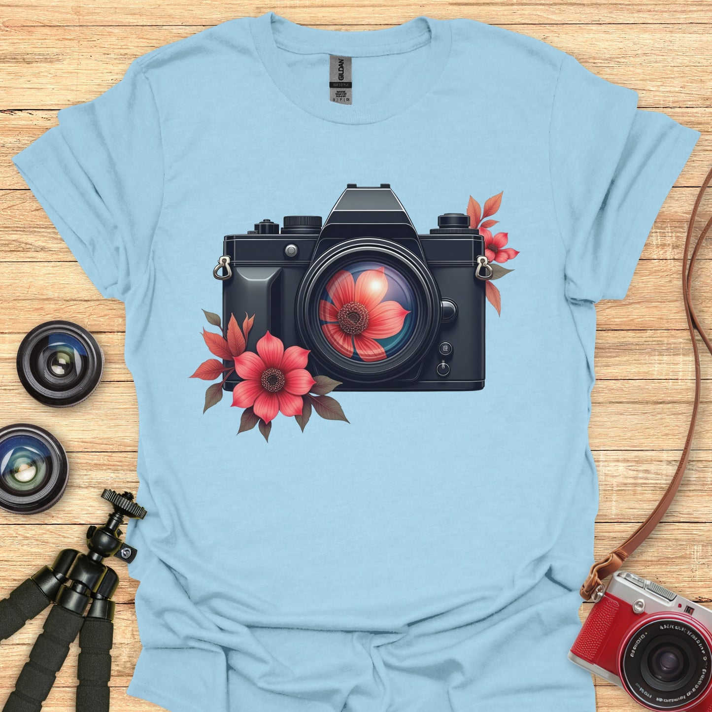Flower Focused T-Shirt