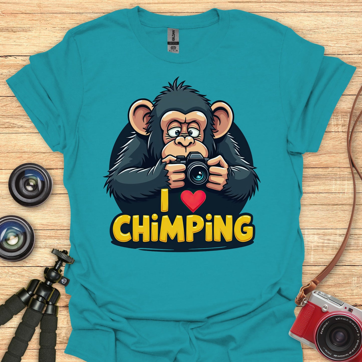 I Love Chimping T-Shirt
