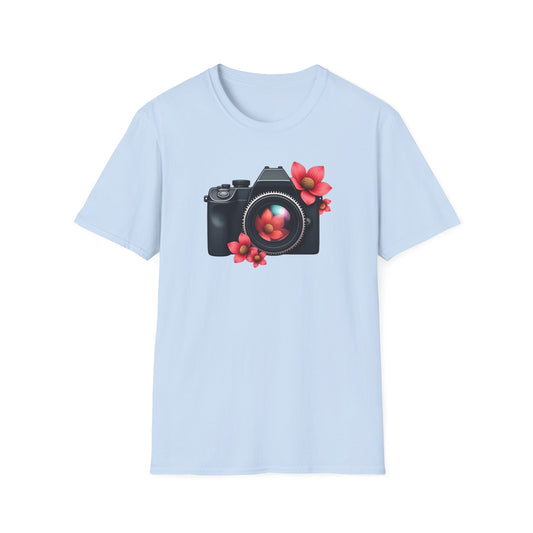 Camera Blossoms T-Shirt